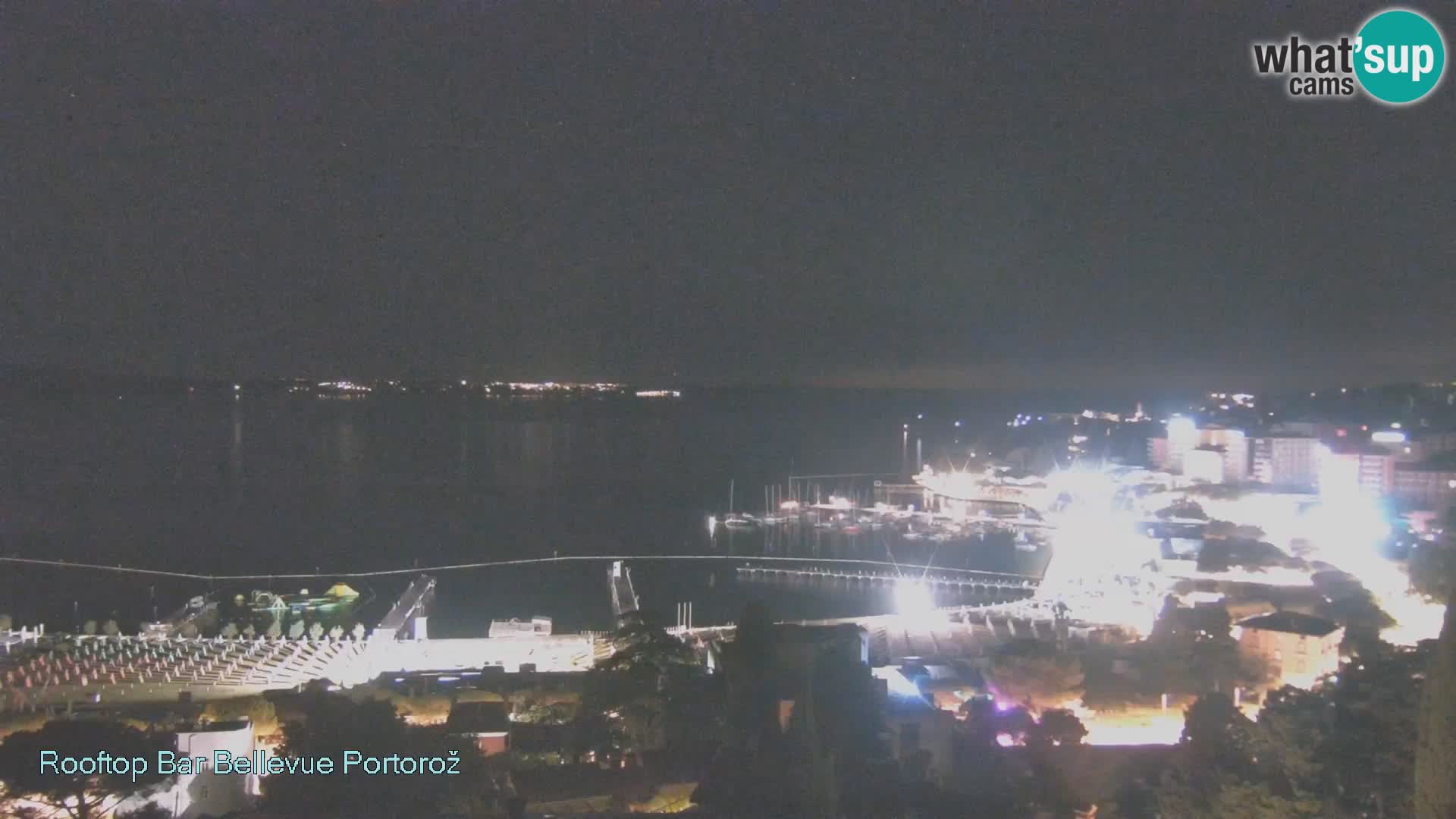 Panorama webcam Portorož – view from Villa Bellevue