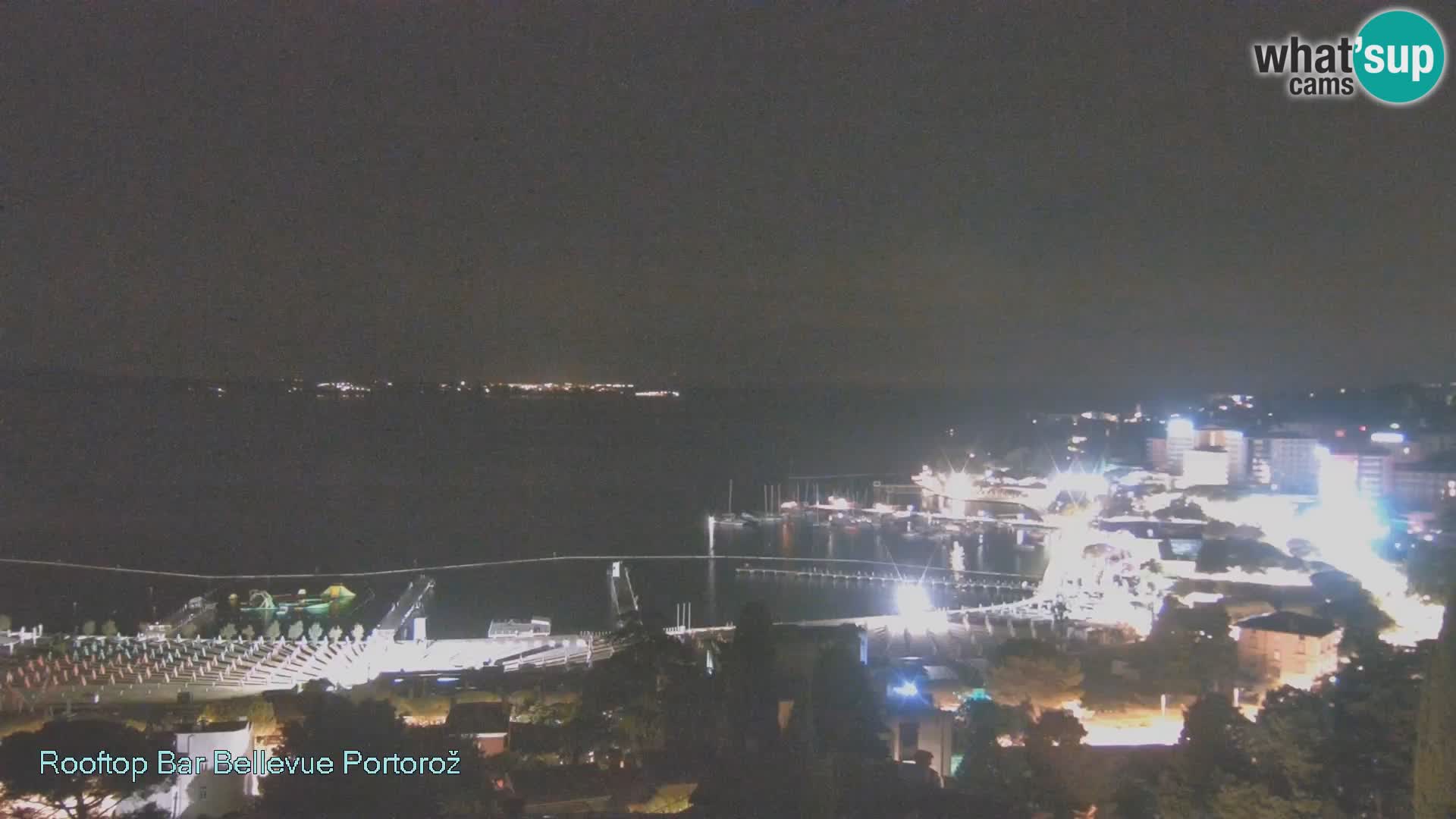 Panorama webcam Portorož – view from Villa Bellevue