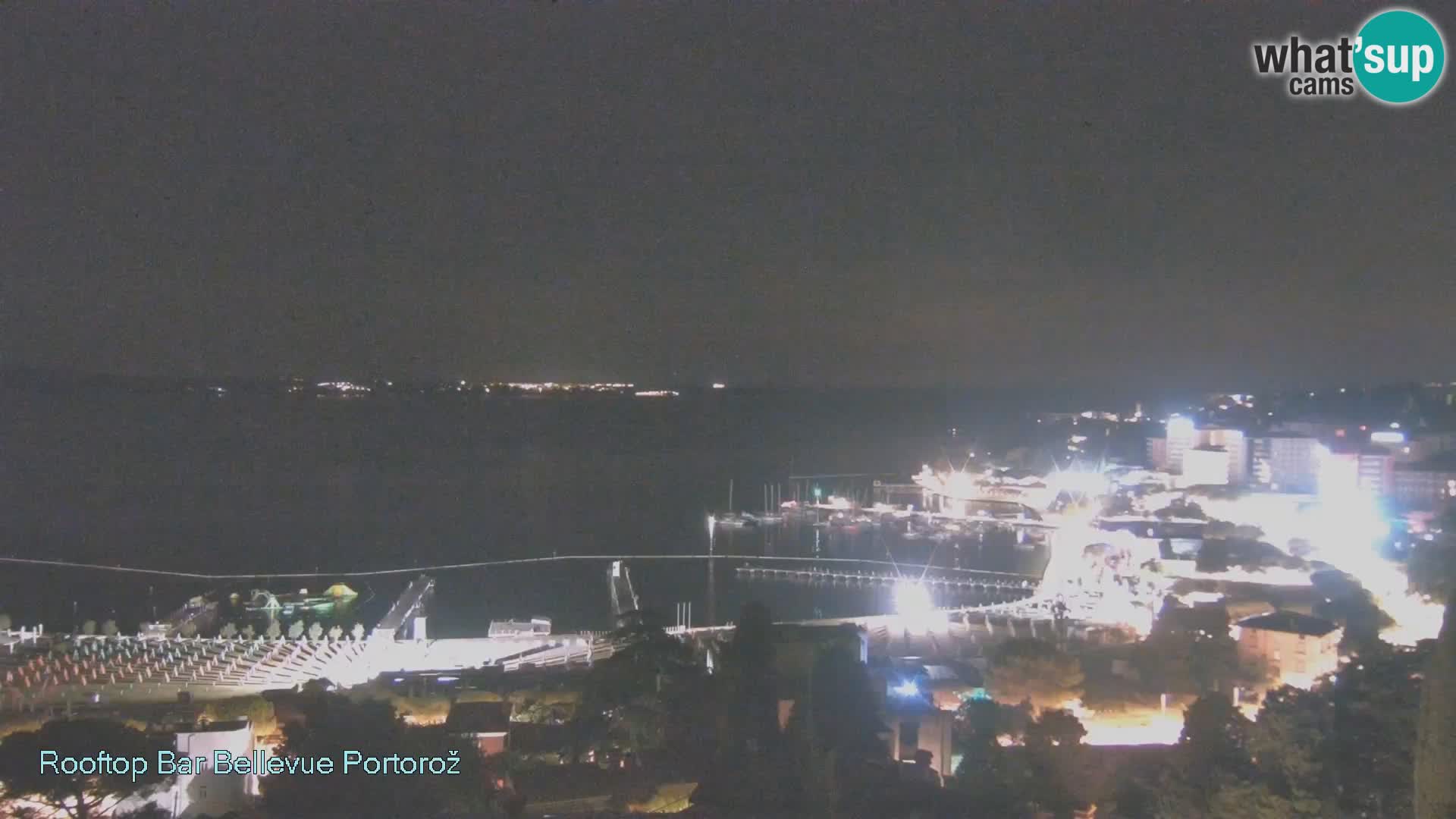 Live webcam Portorož – Panorama dalla Villa Bellevue