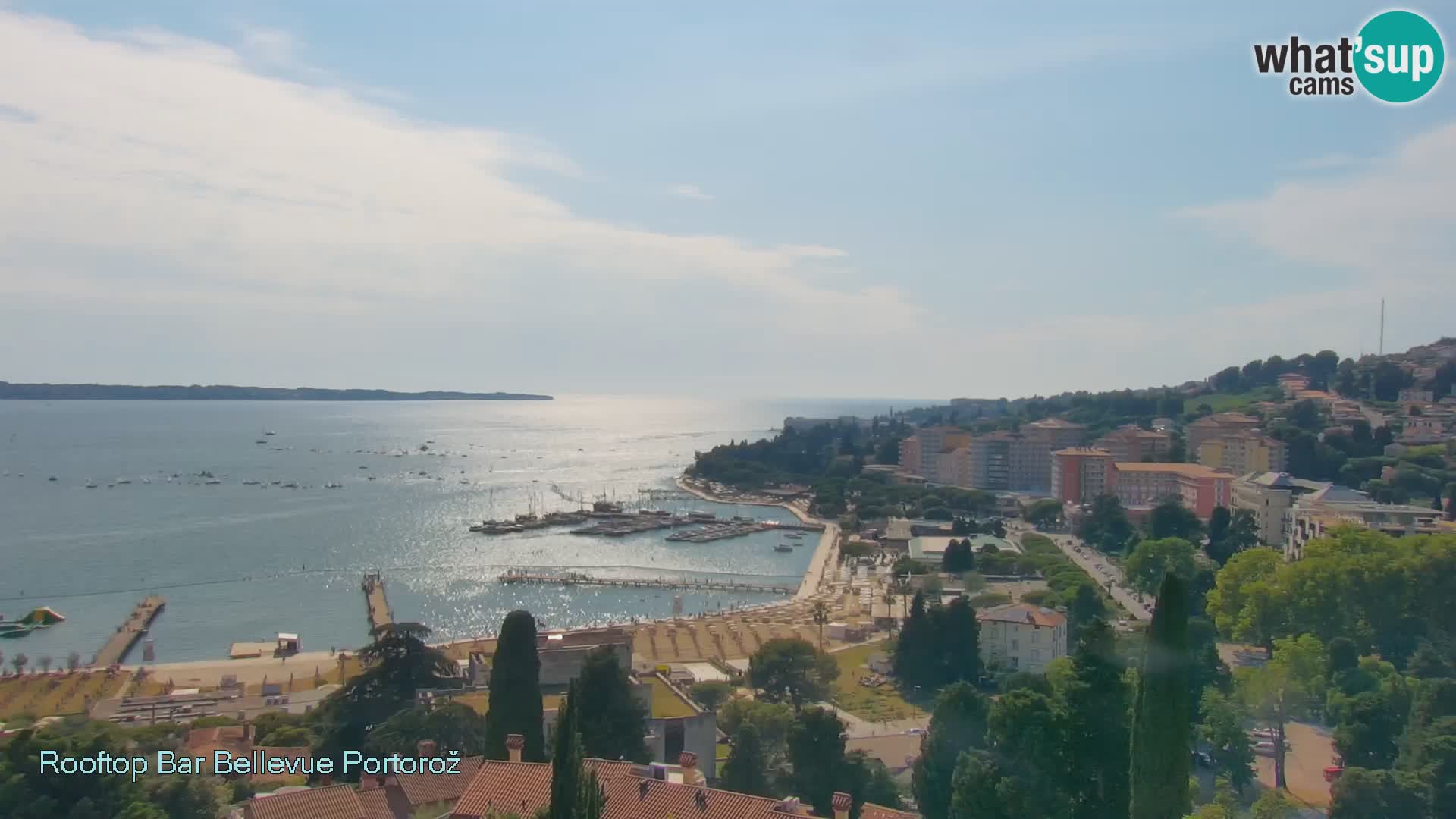 Webcam Portorož – Panorama Villa Bellevue