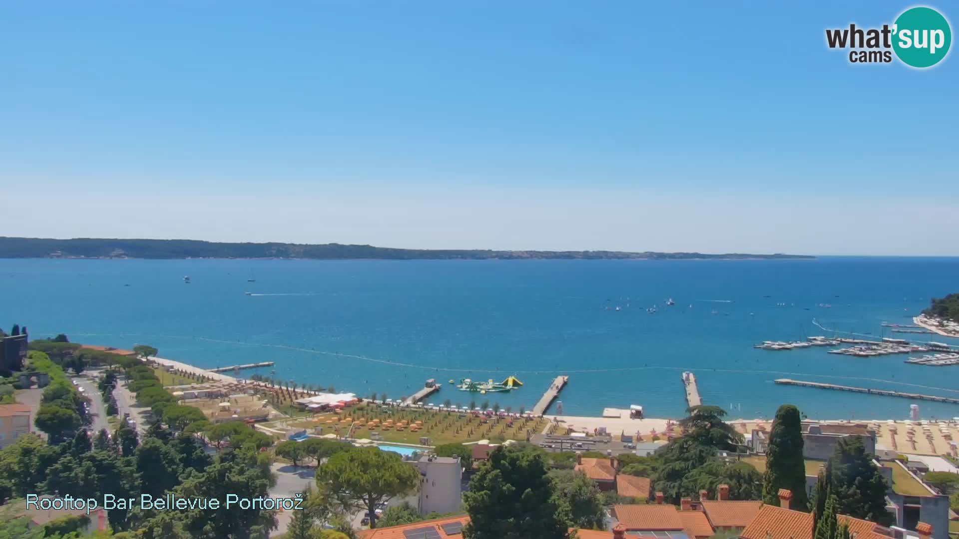 Webcam Portorož – Panorama Villa Bellevue