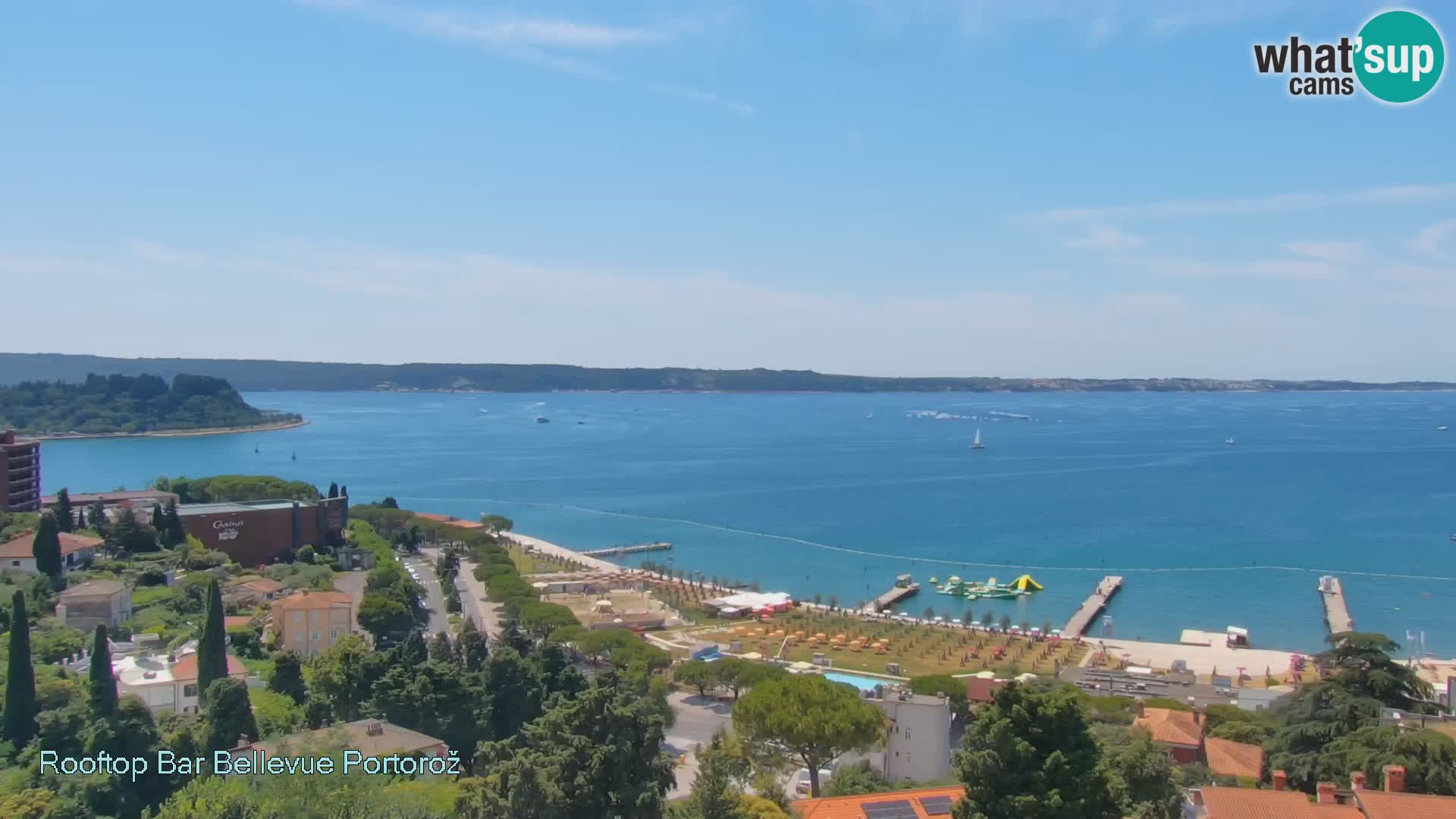 Webcam Portorož – Panorama Villa Bellevue