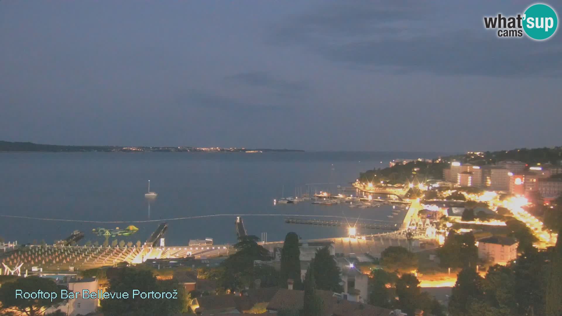 Webcam Portorož – Panorama Villa Bellevue