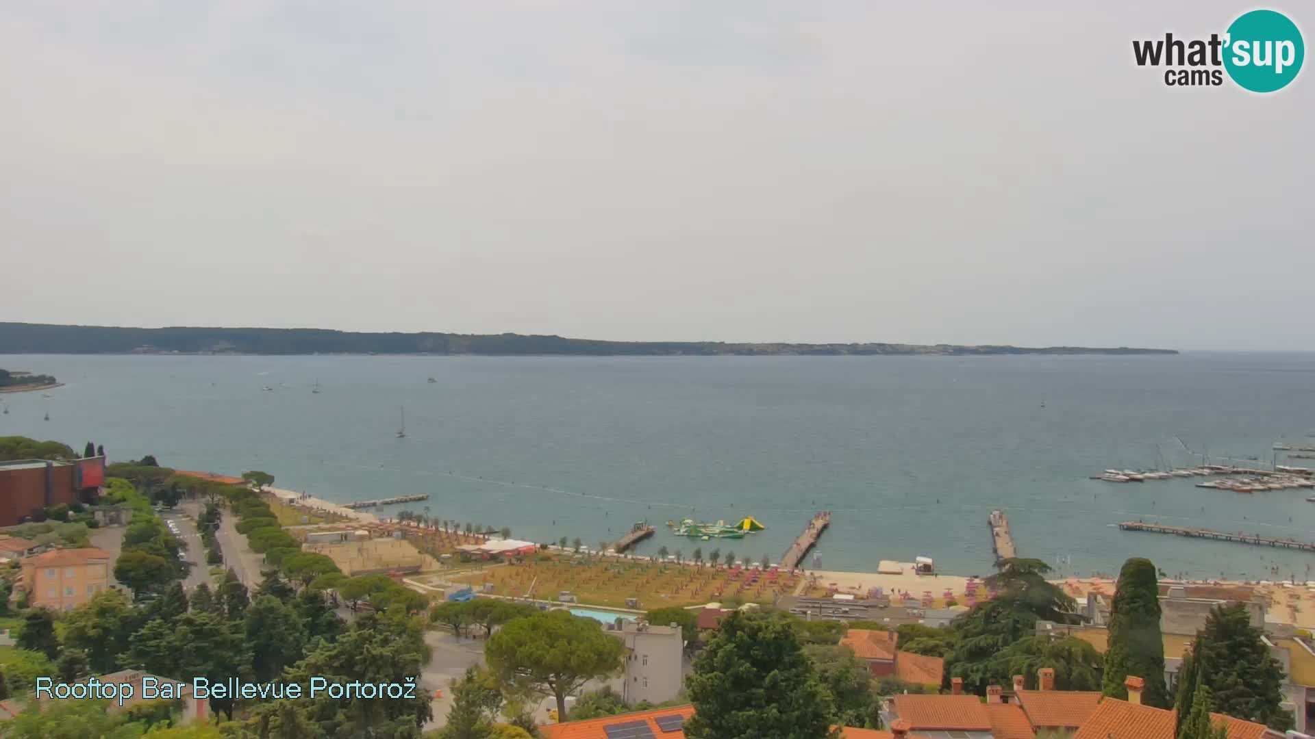 Webcam Portorož – Panorama Villa Bellevue