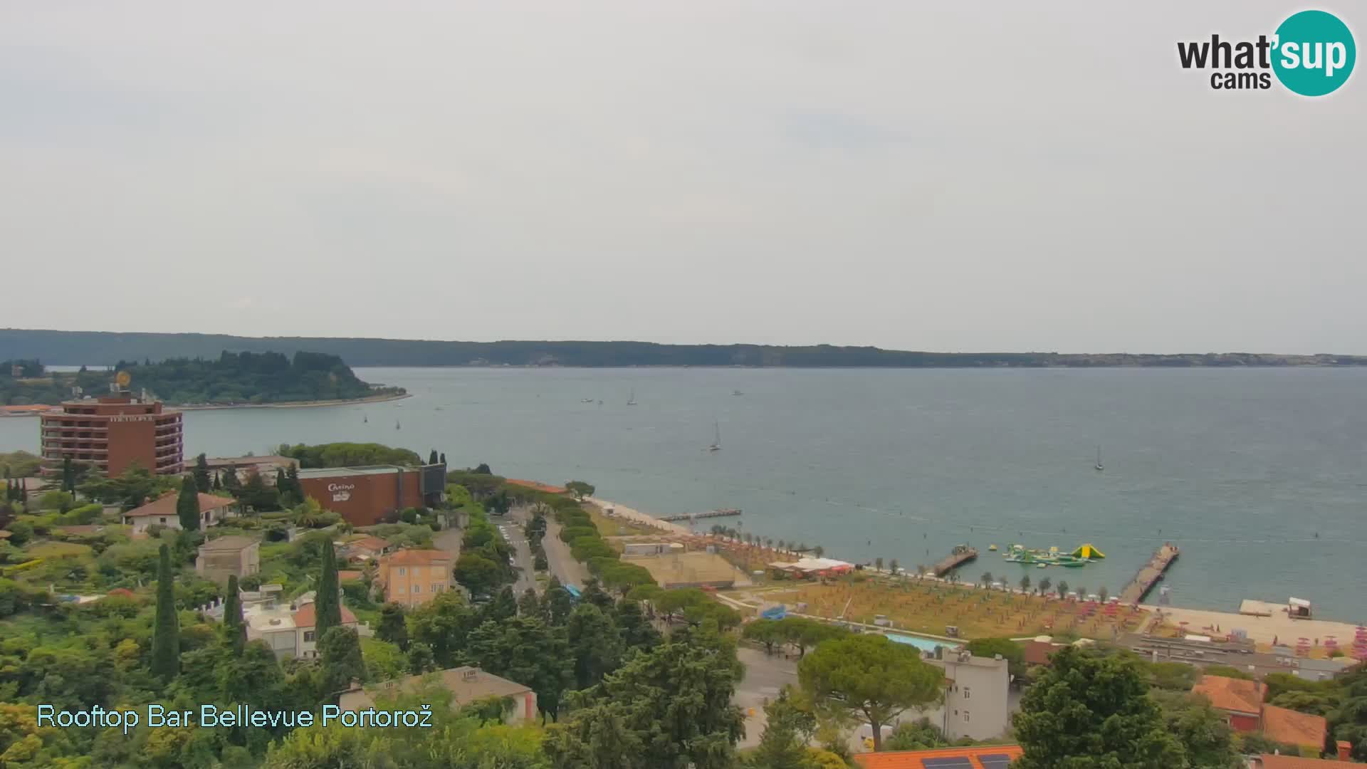 Webcam Portorož – Panorama Villa Bellevue