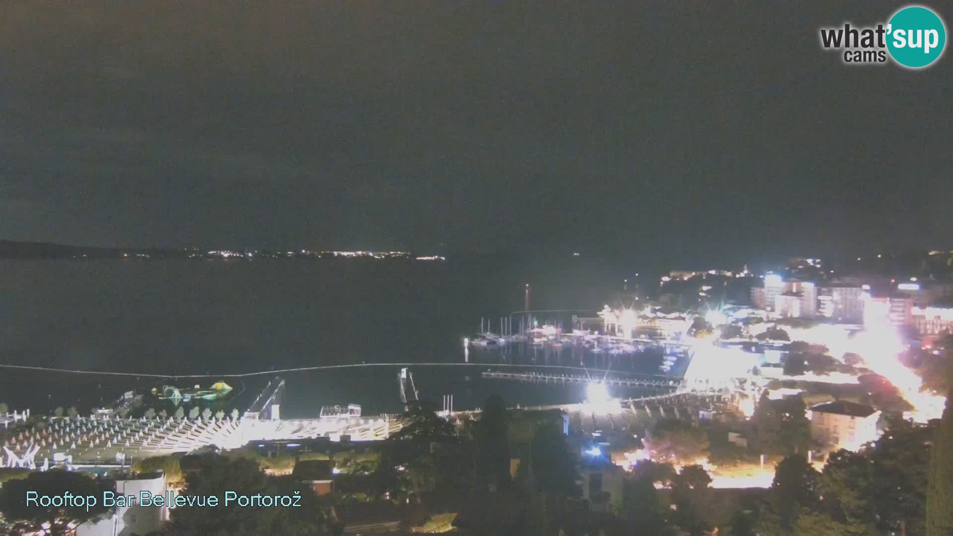 Panorama webcam Portorož – view from Villa Bellevue
