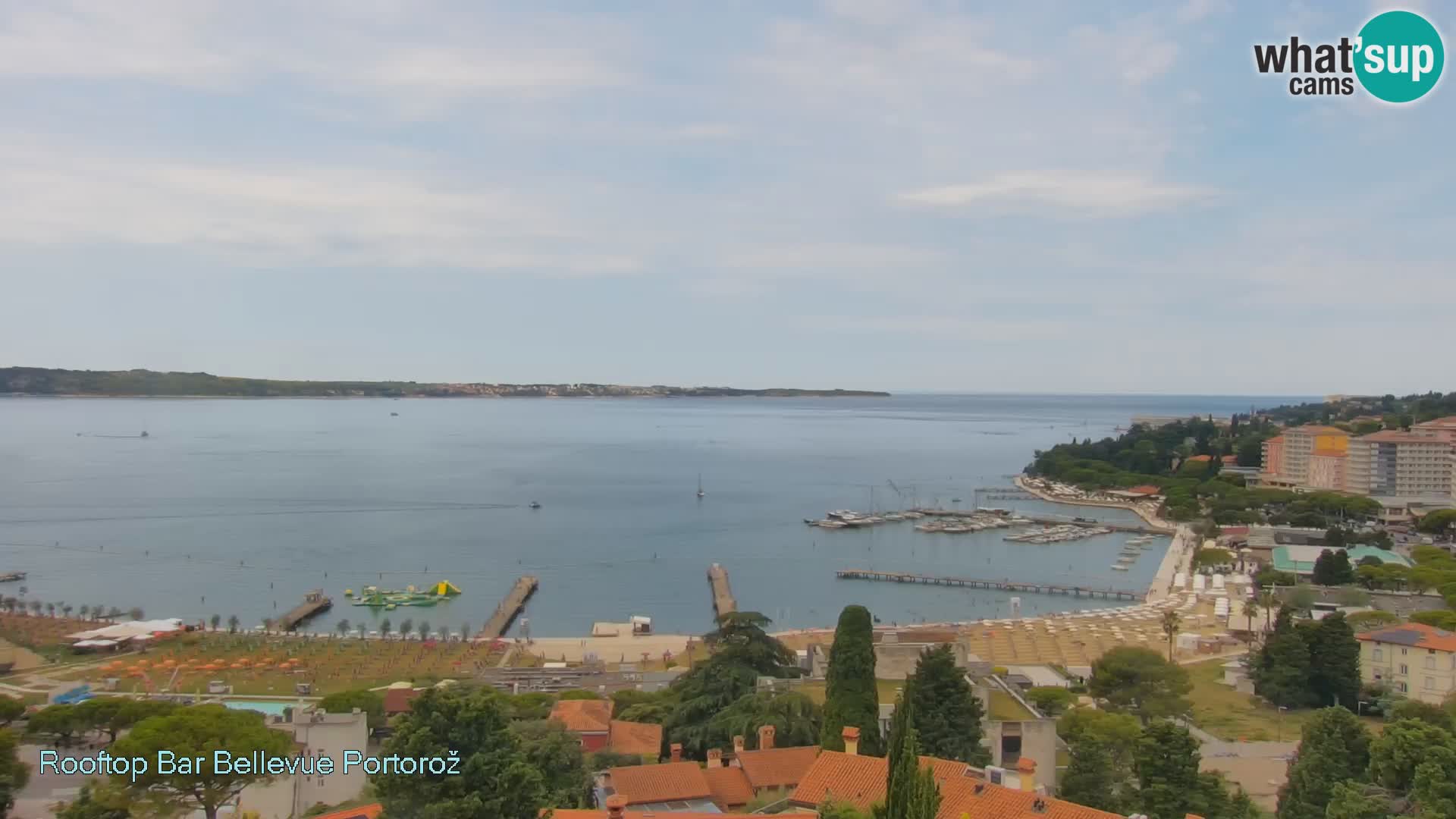 Webcam Portorož – Panorama Villa Bellevue