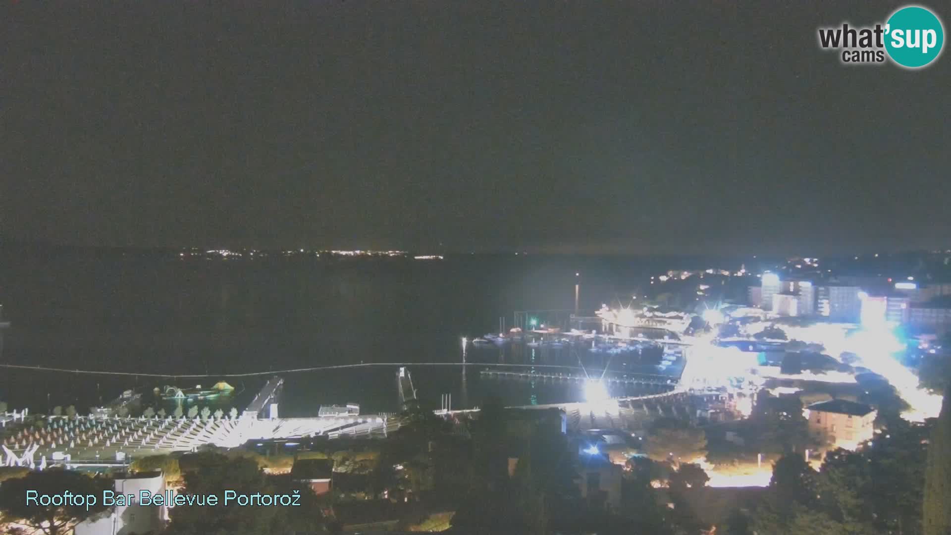 Portorož camera en vivo – Panorama Villa Bellevue