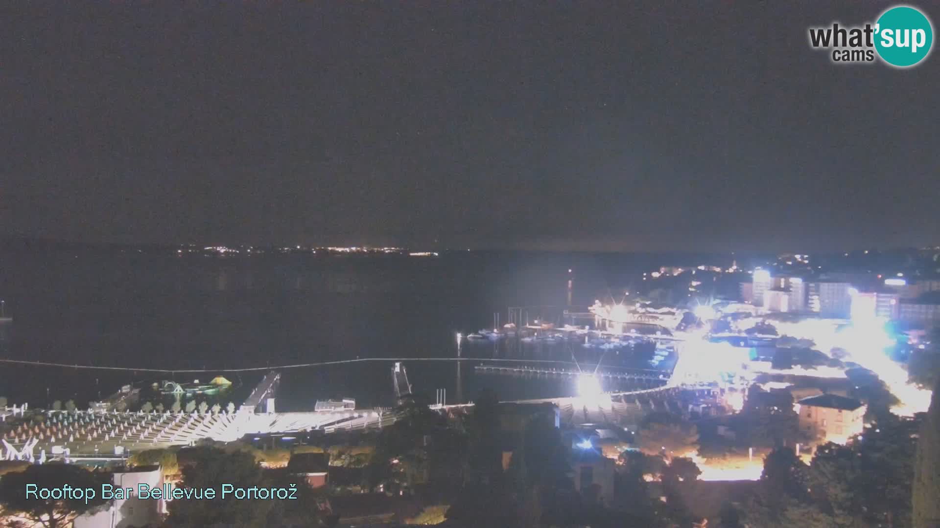 Portorož camera en vivo – Panorama Villa Bellevue
