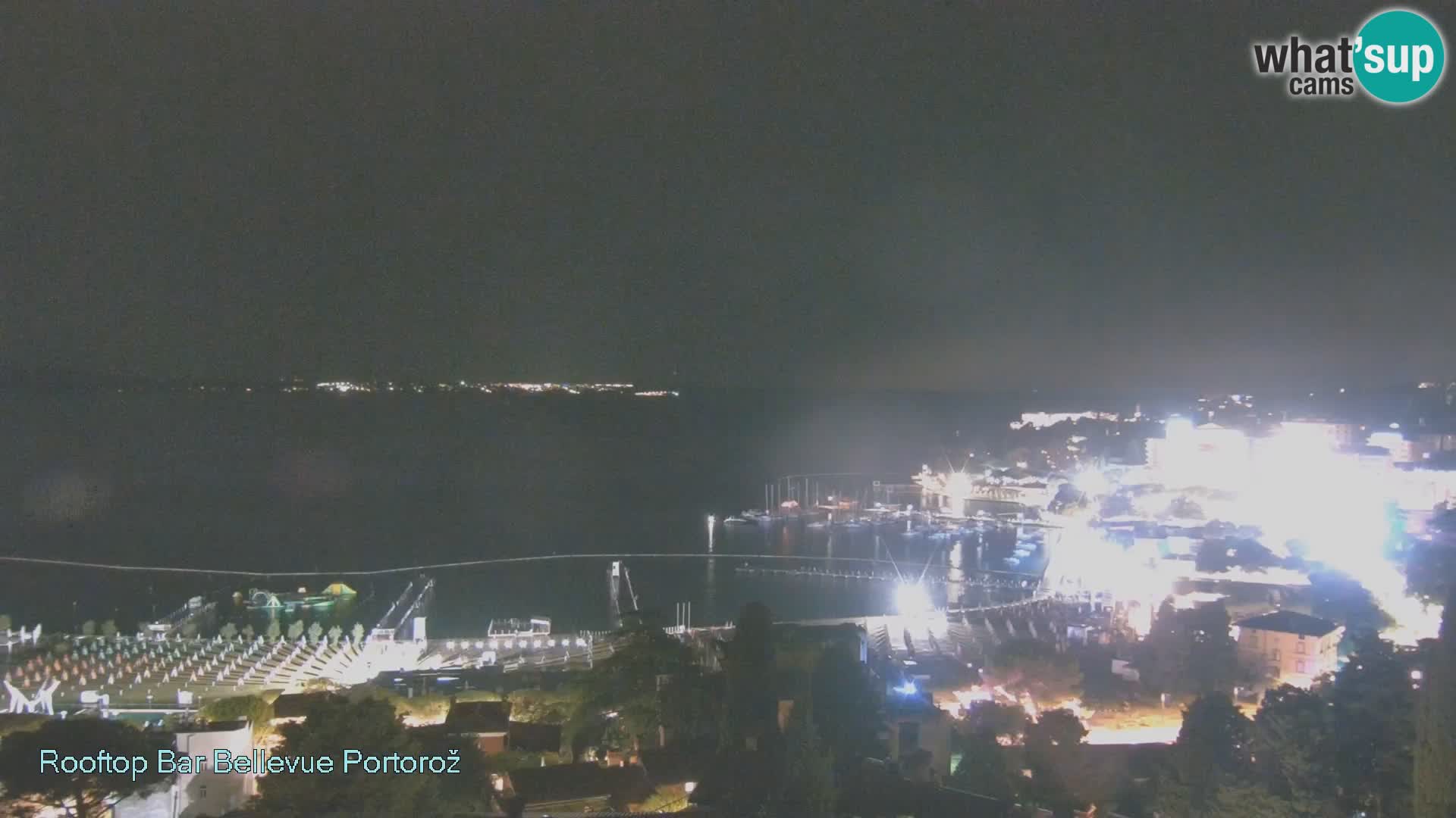 Live webcam Portorož – Panorama dalla Villa Bellevue