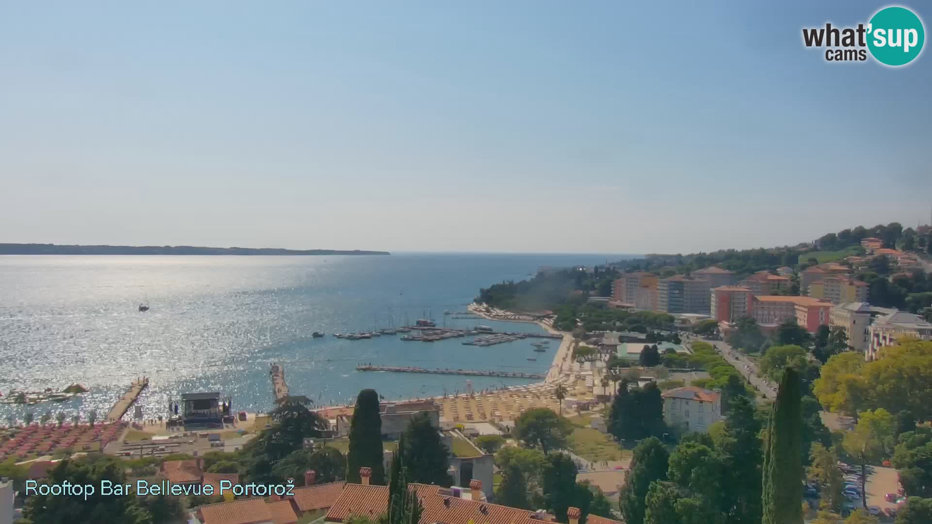 Live Cam Portorož – Panorama Villa Bellevue