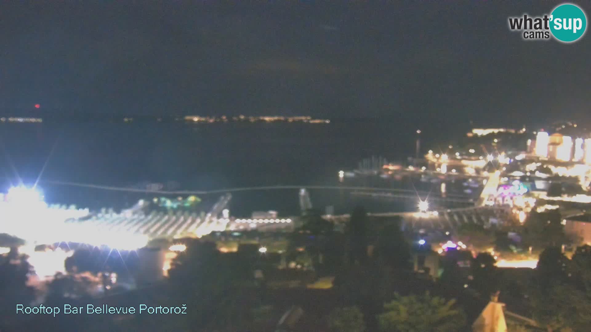 Portorož camera en vivo – Panorama Villa Bellevue