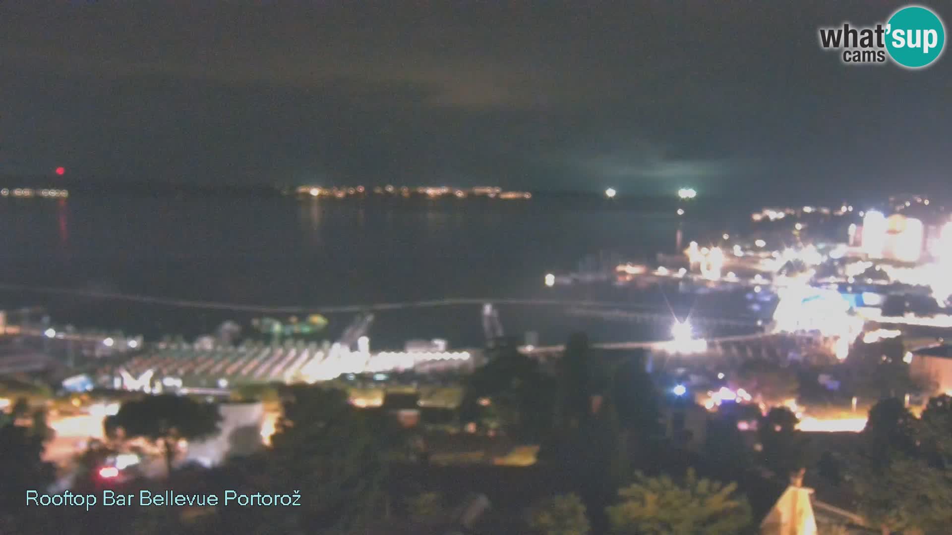 Portorož camera en vivo – Panorama Villa Bellevue