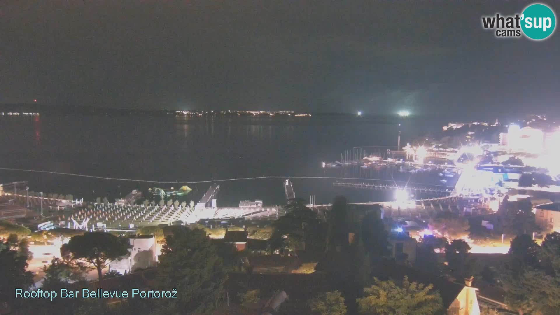 Portorož camera en vivo – Panorama Villa Bellevue