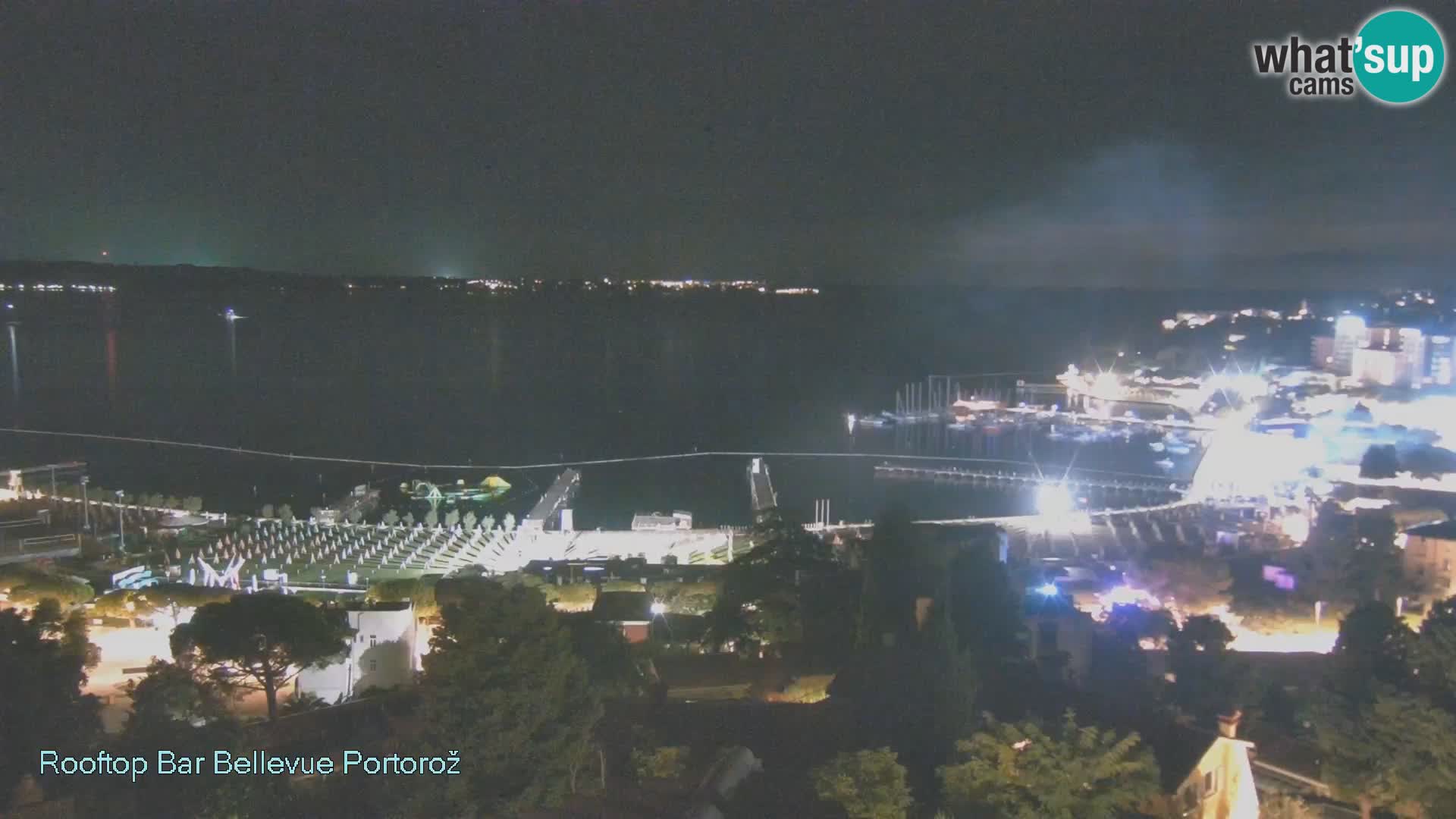 Portorož camera en vivo – Panorama Villa Bellevue