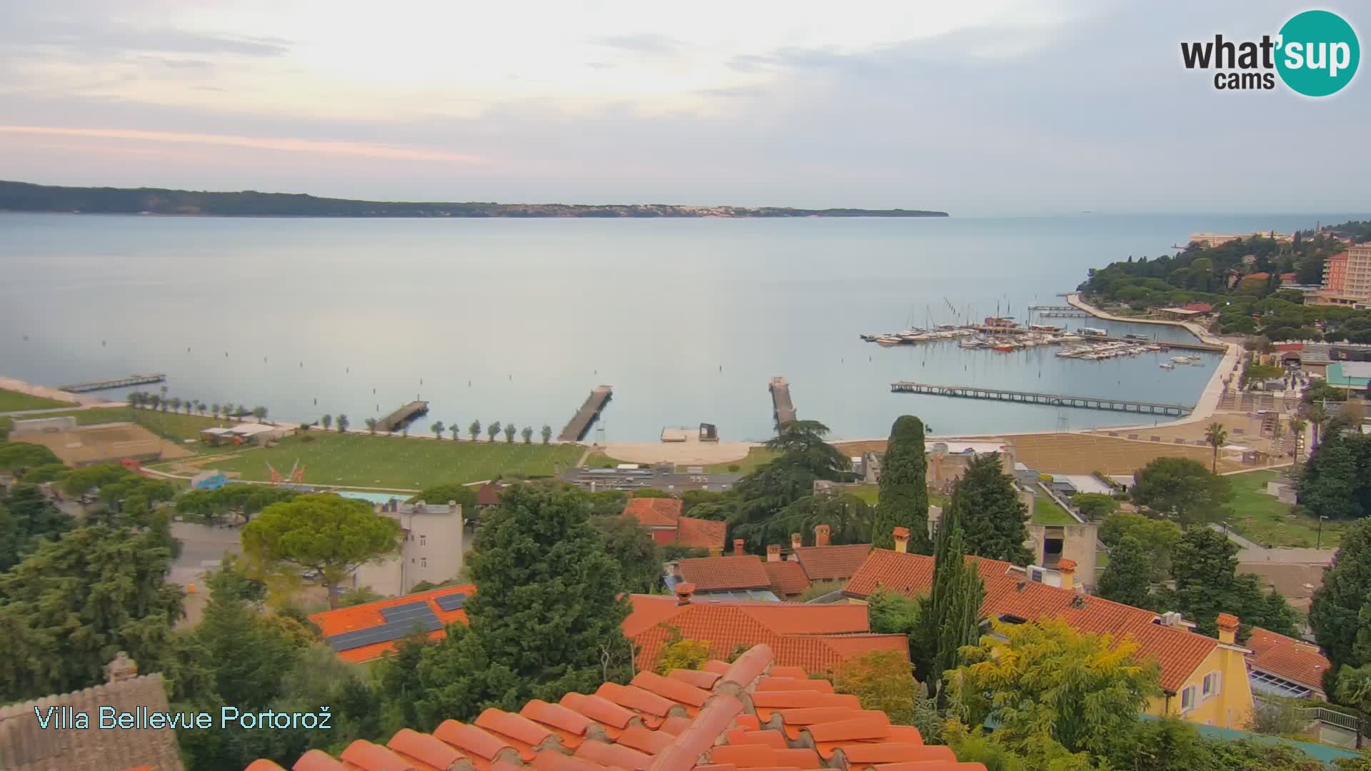 Live Cam Portorož – Panorama Villa Bellevue