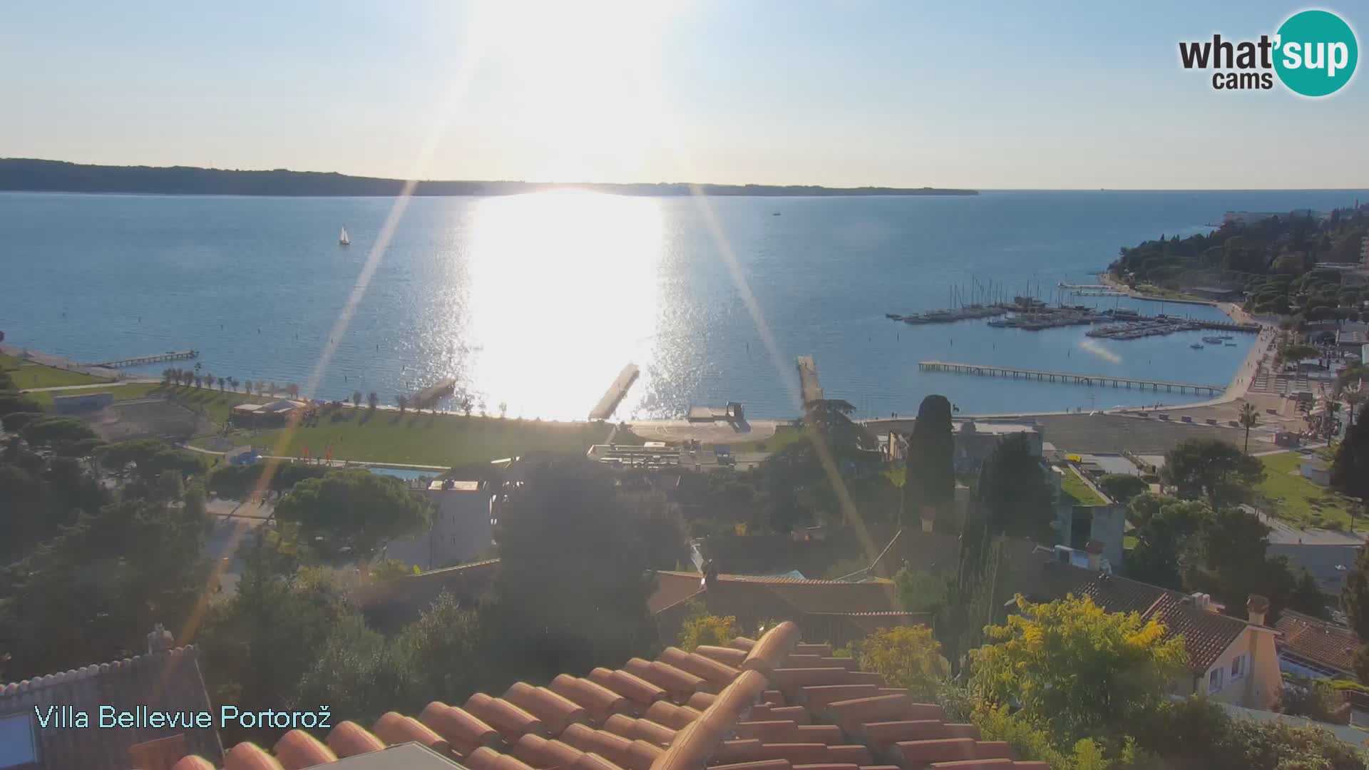 Live Cam Portorož – Panorama Villa Bellevue