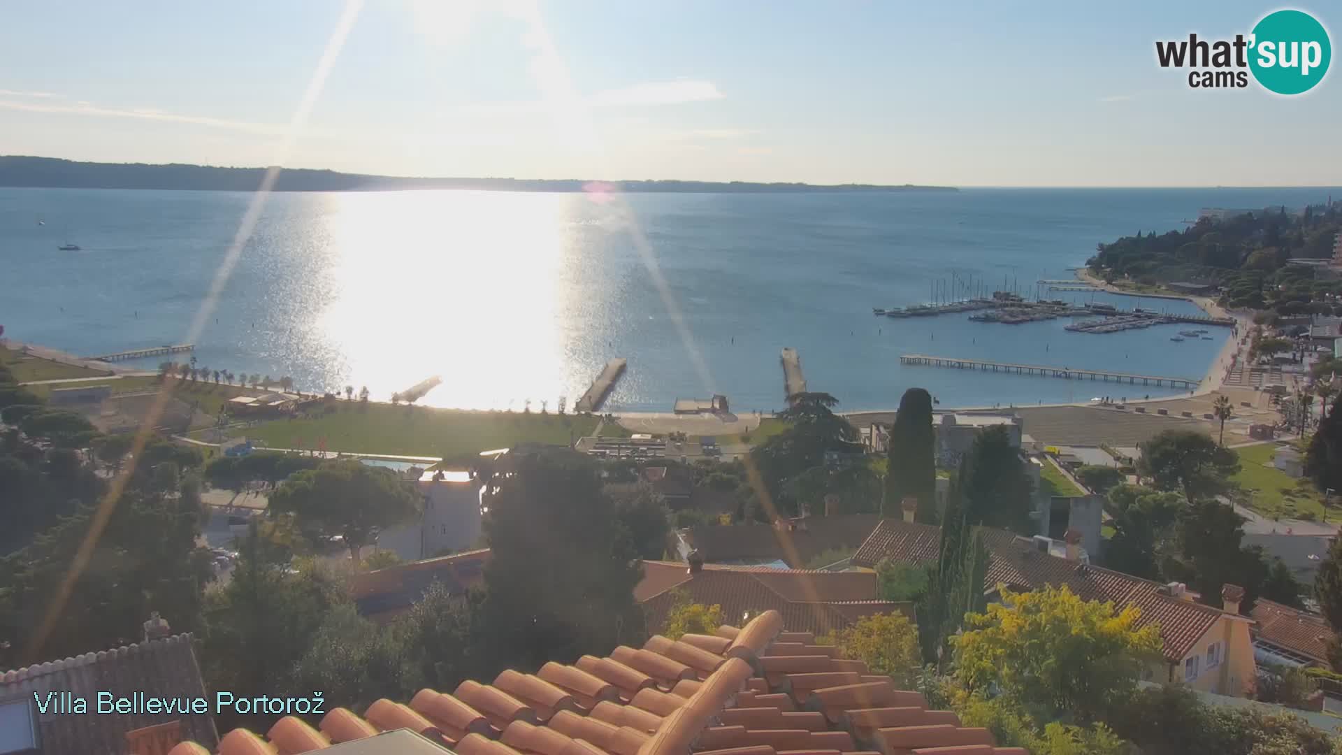 Live Cam Portorož – Panorama Villa Bellevue