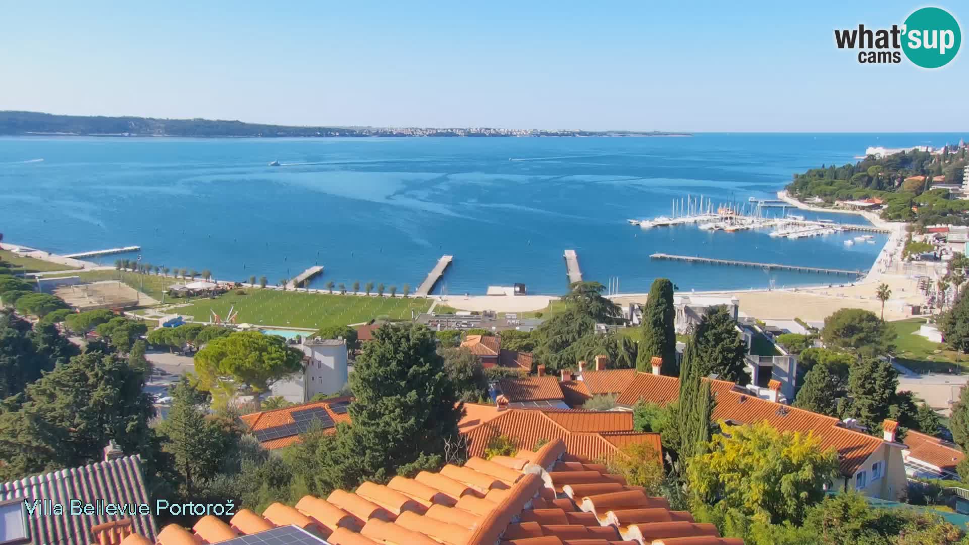 Live Cam Portorož – Panorama Villa Bellevue
