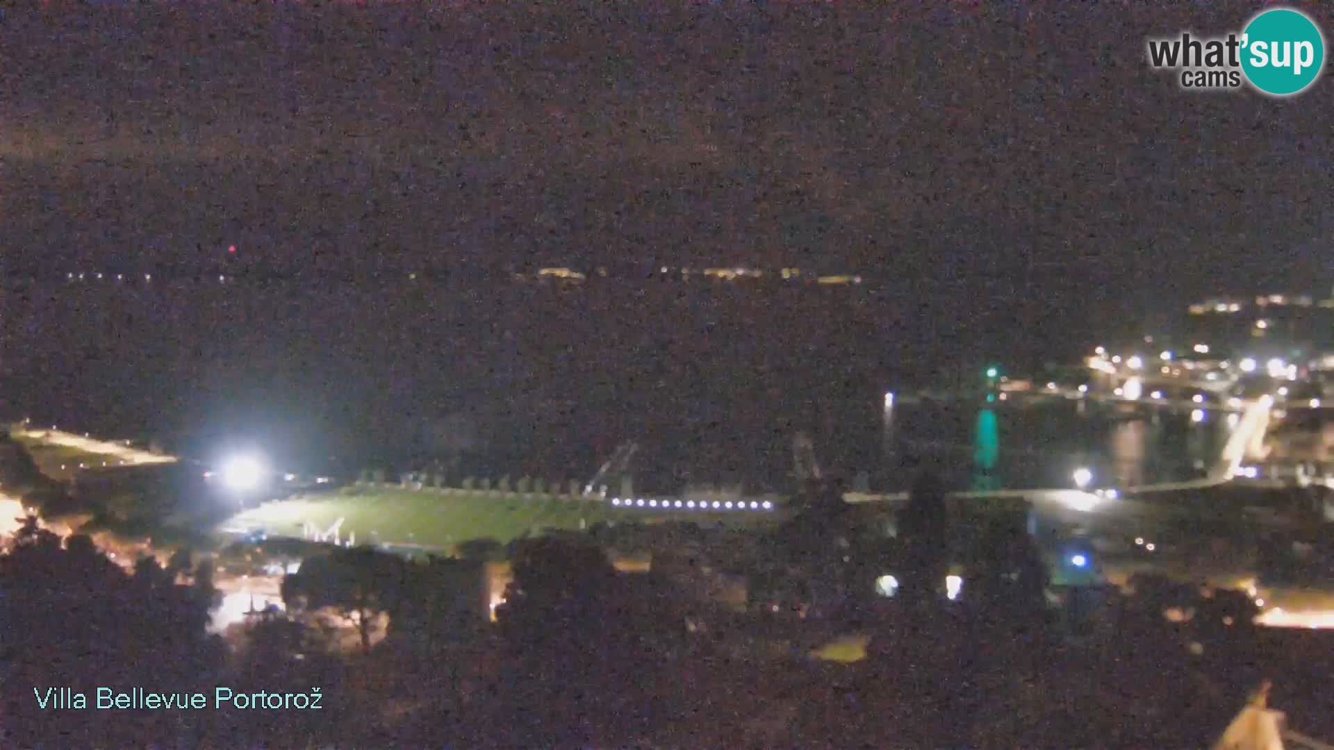 Portorož camera en vivo – Panorama Villa Bellevue