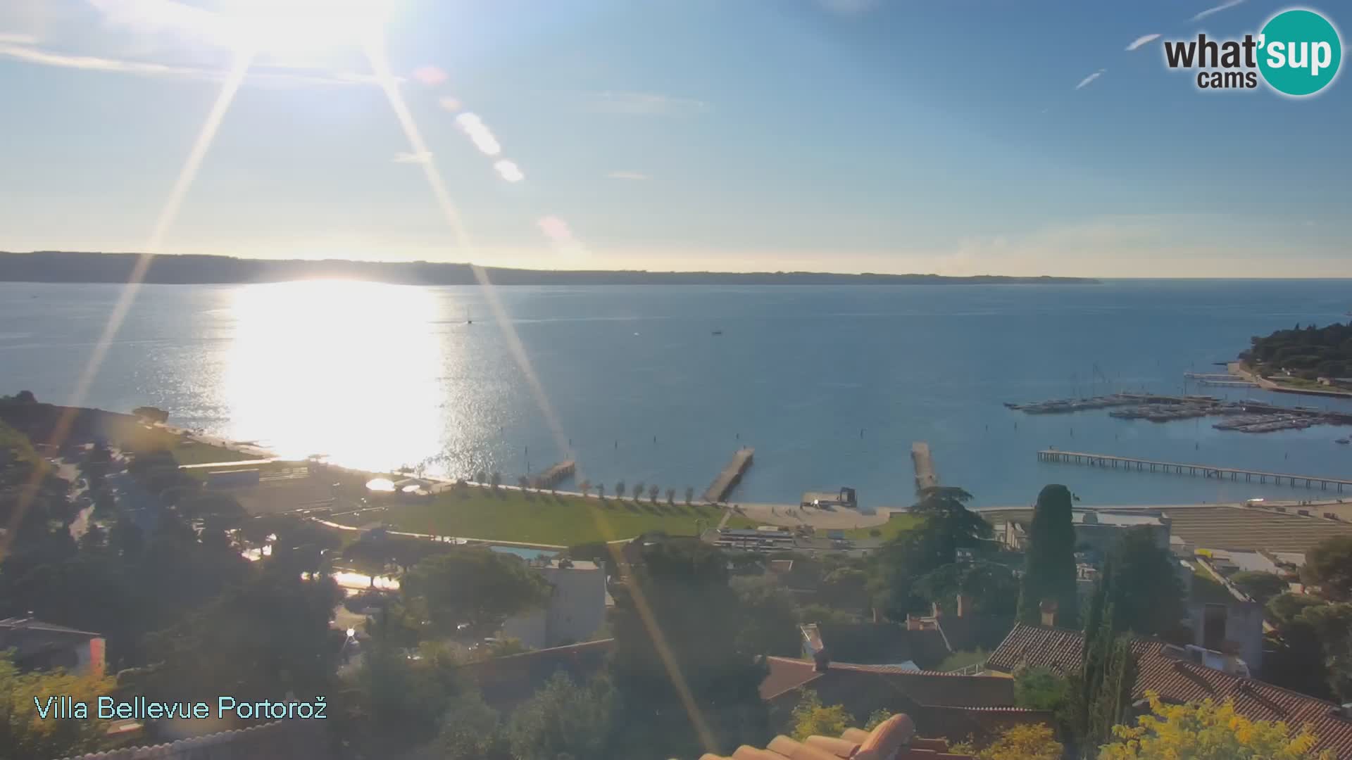 Live Cam Portorož – Panorama Villa Bellevue
