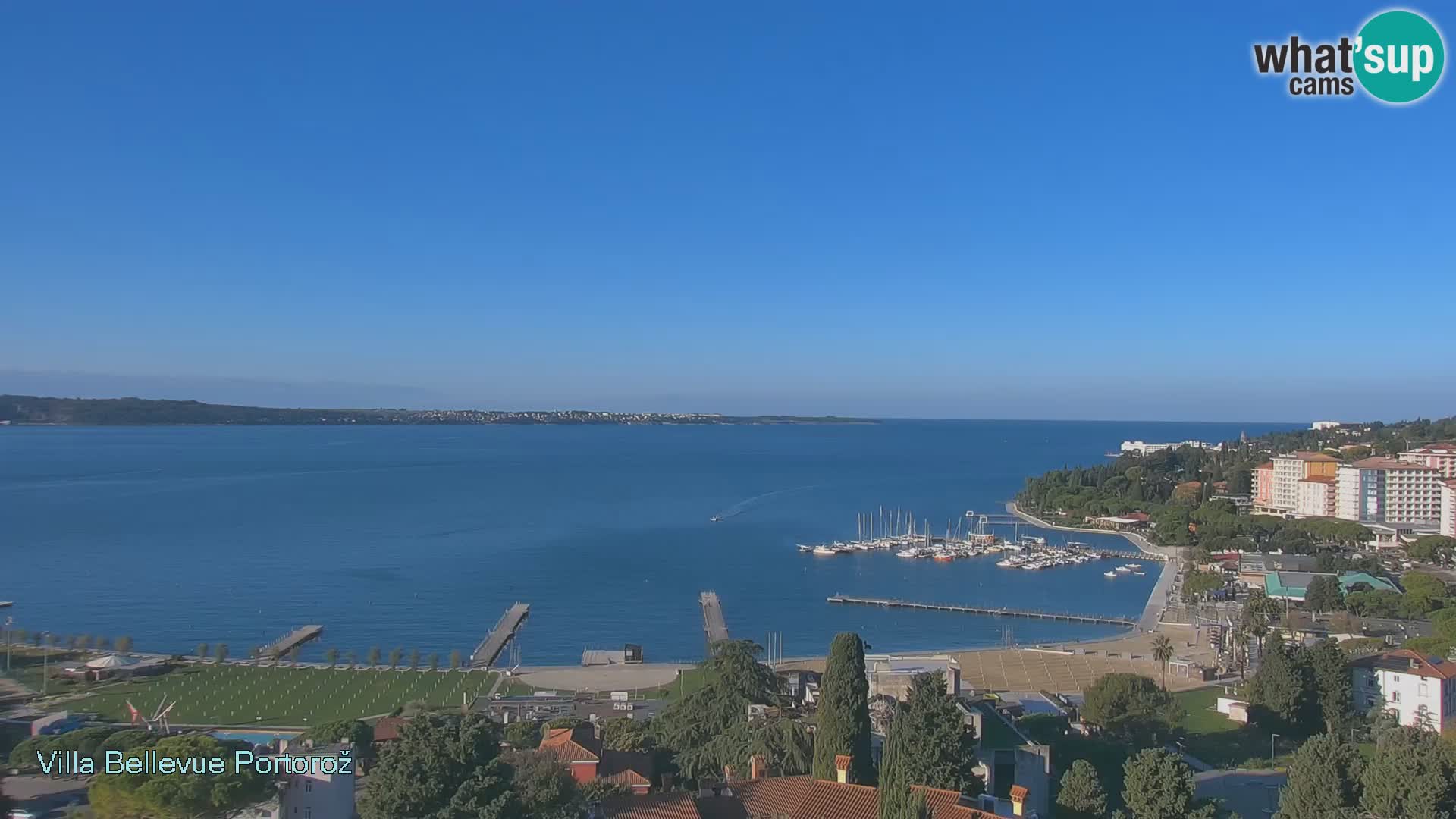 Live Cam Portorož – Panorama Villa Bellevue