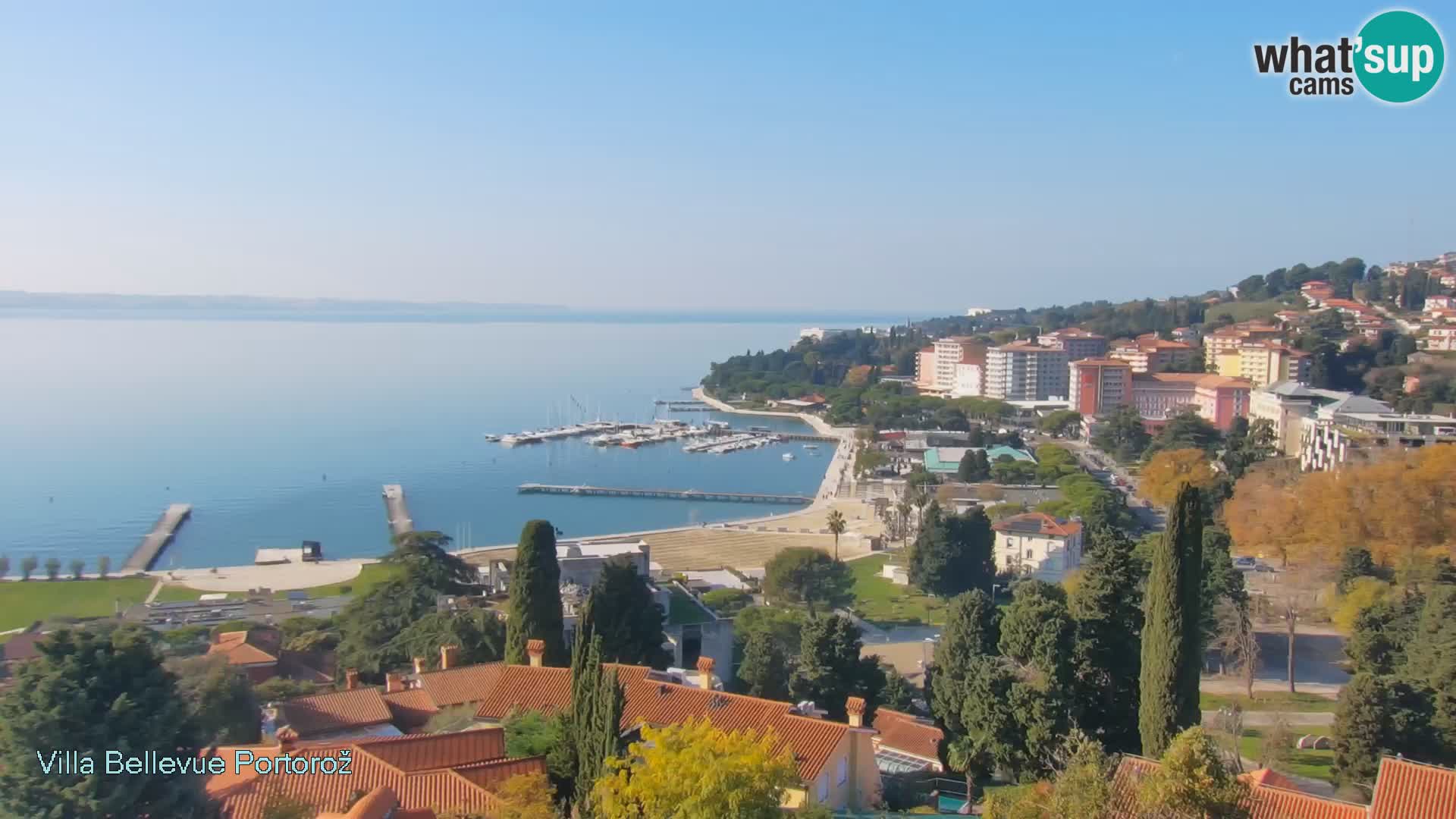 Live Cam Portorož – Panorama Villa Bellevue
