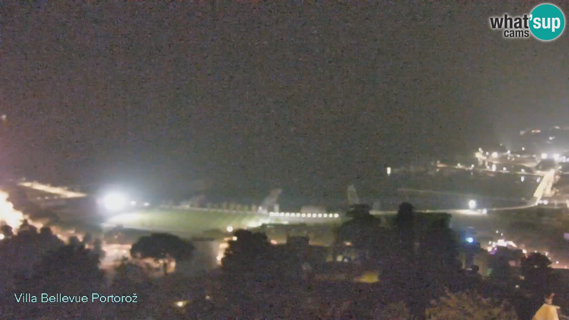 Portorož camera en vivo – Panorama Villa Bellevue