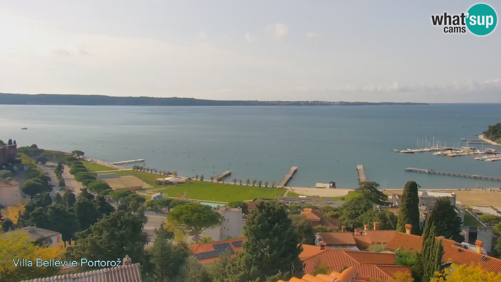 Live Cam Portorož – Panorama Villa Bellevue