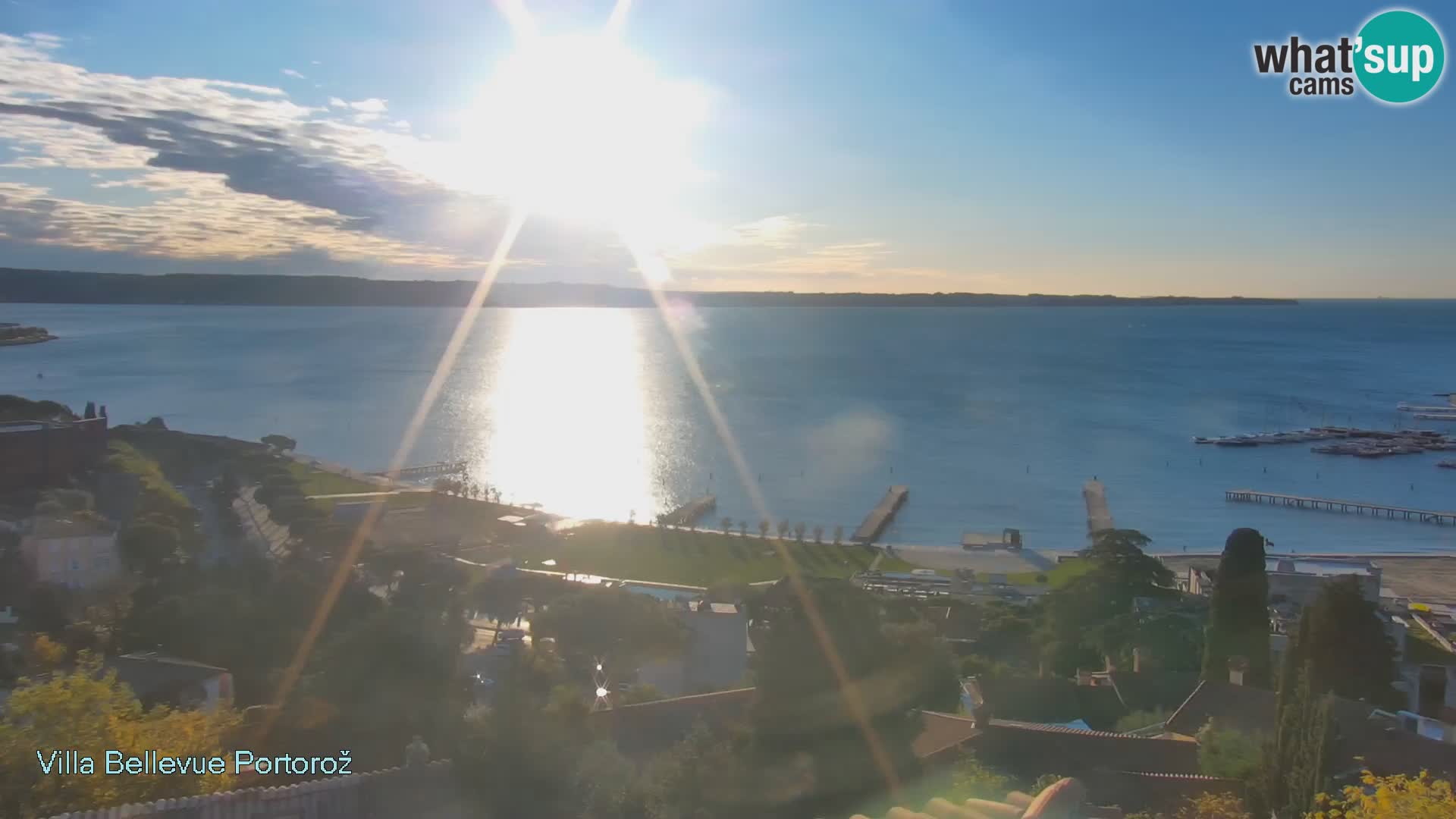 Live Cam Portorož – Panorama Villa Bellevue