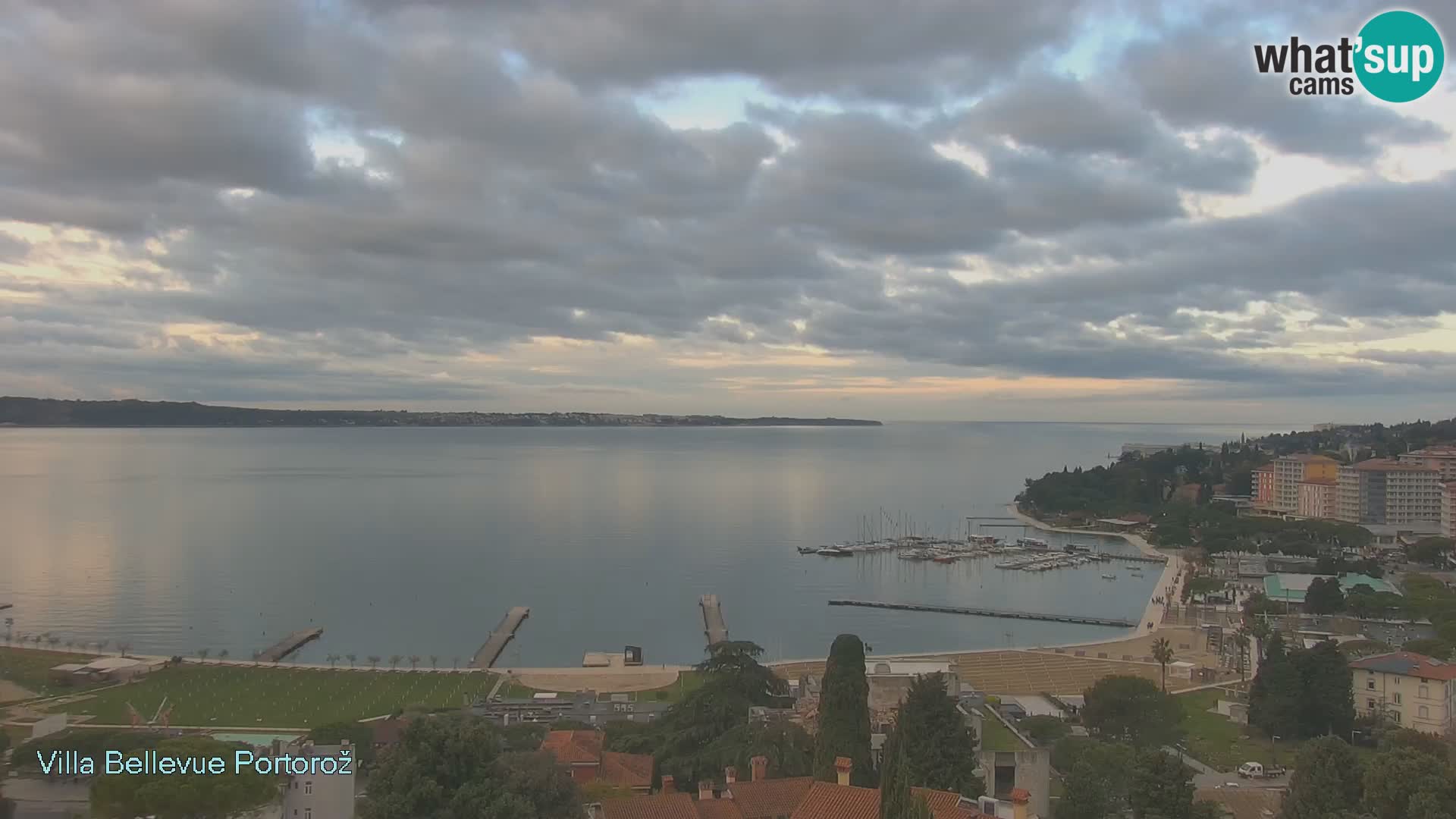Live Cam Portorož – Panorama Villa Bellevue