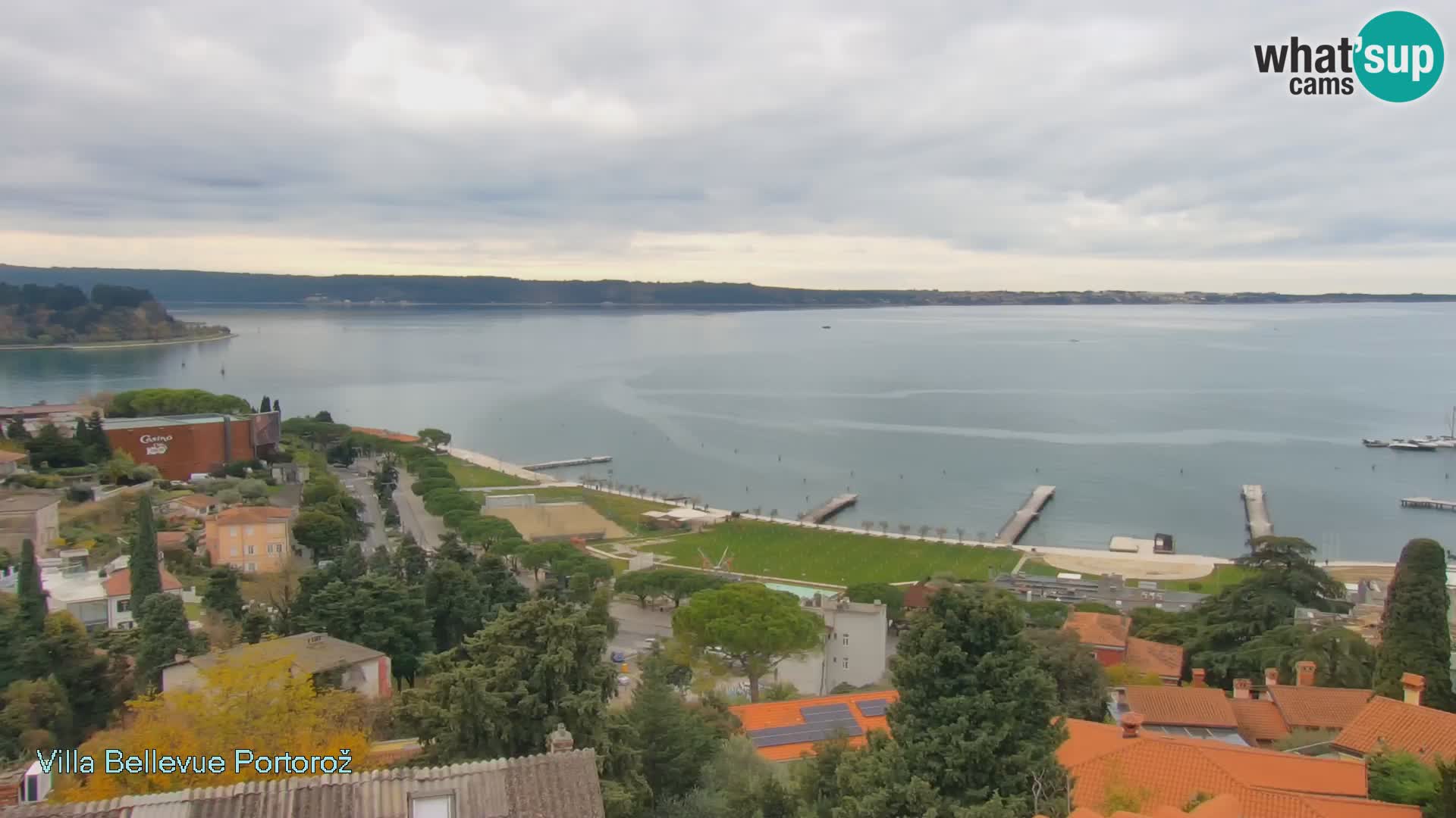 Webcam Portorož – Panorama Villa Bellevue