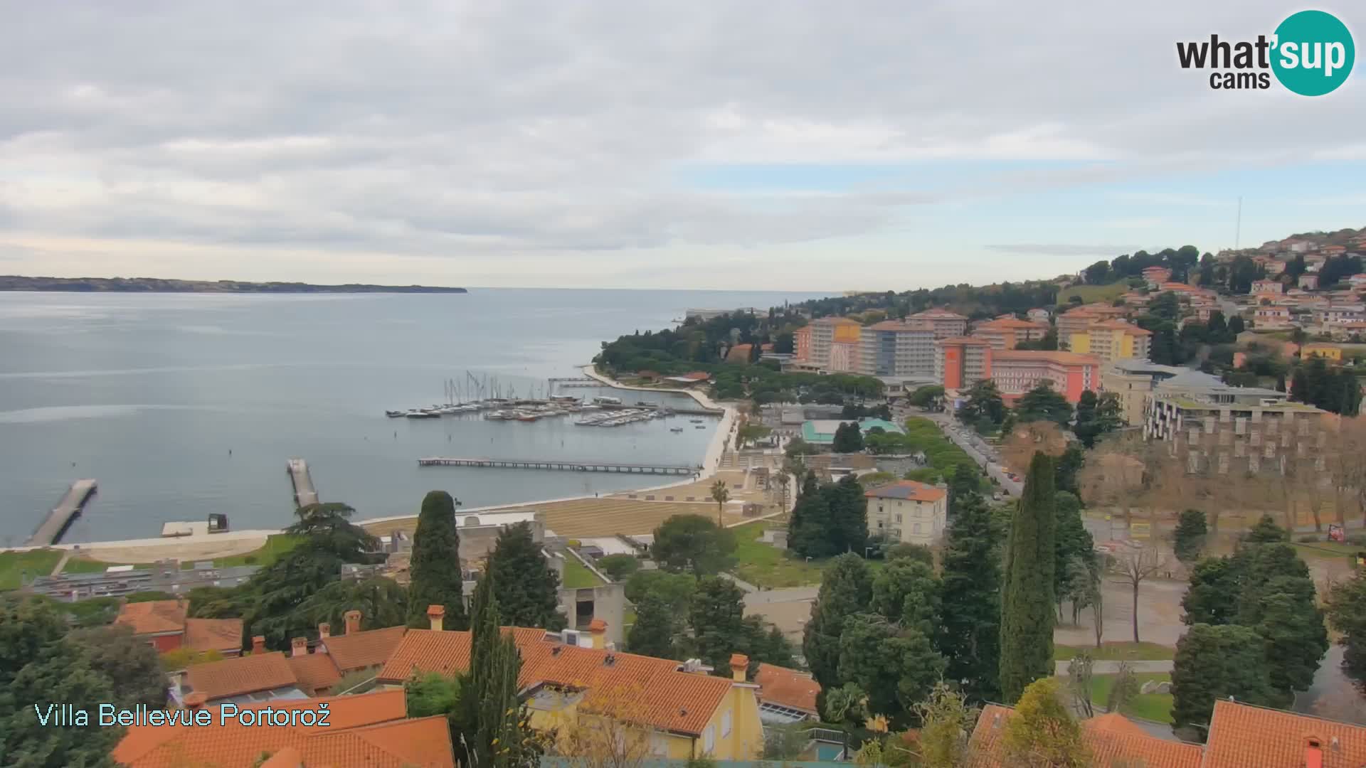 Live Cam Portorož – Panorama Villa Bellevue