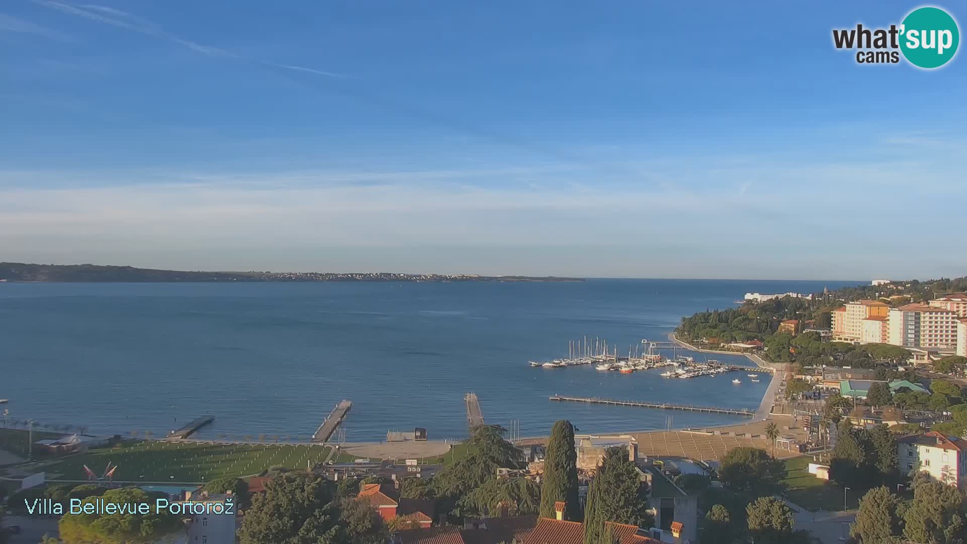 Live Cam Portorož – Panorama Villa Bellevue