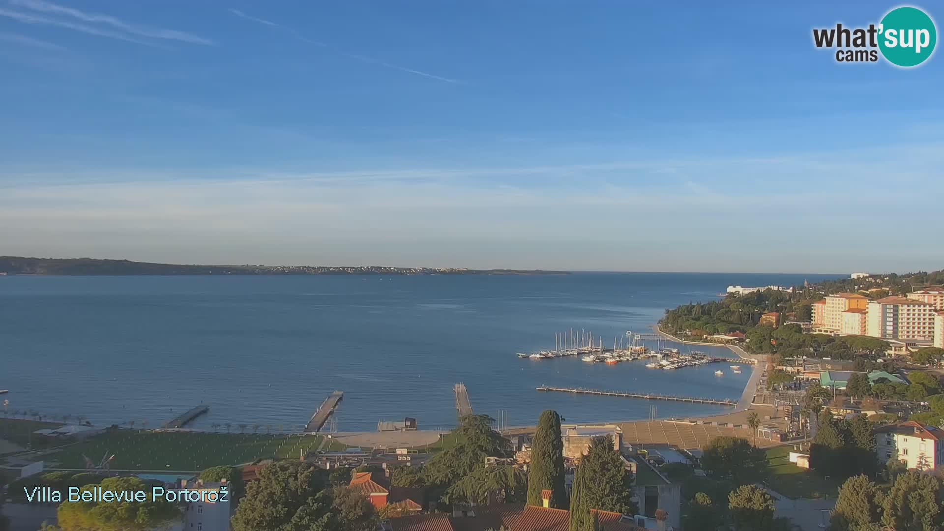 Live Cam Portorož – Panorama Villa Bellevue