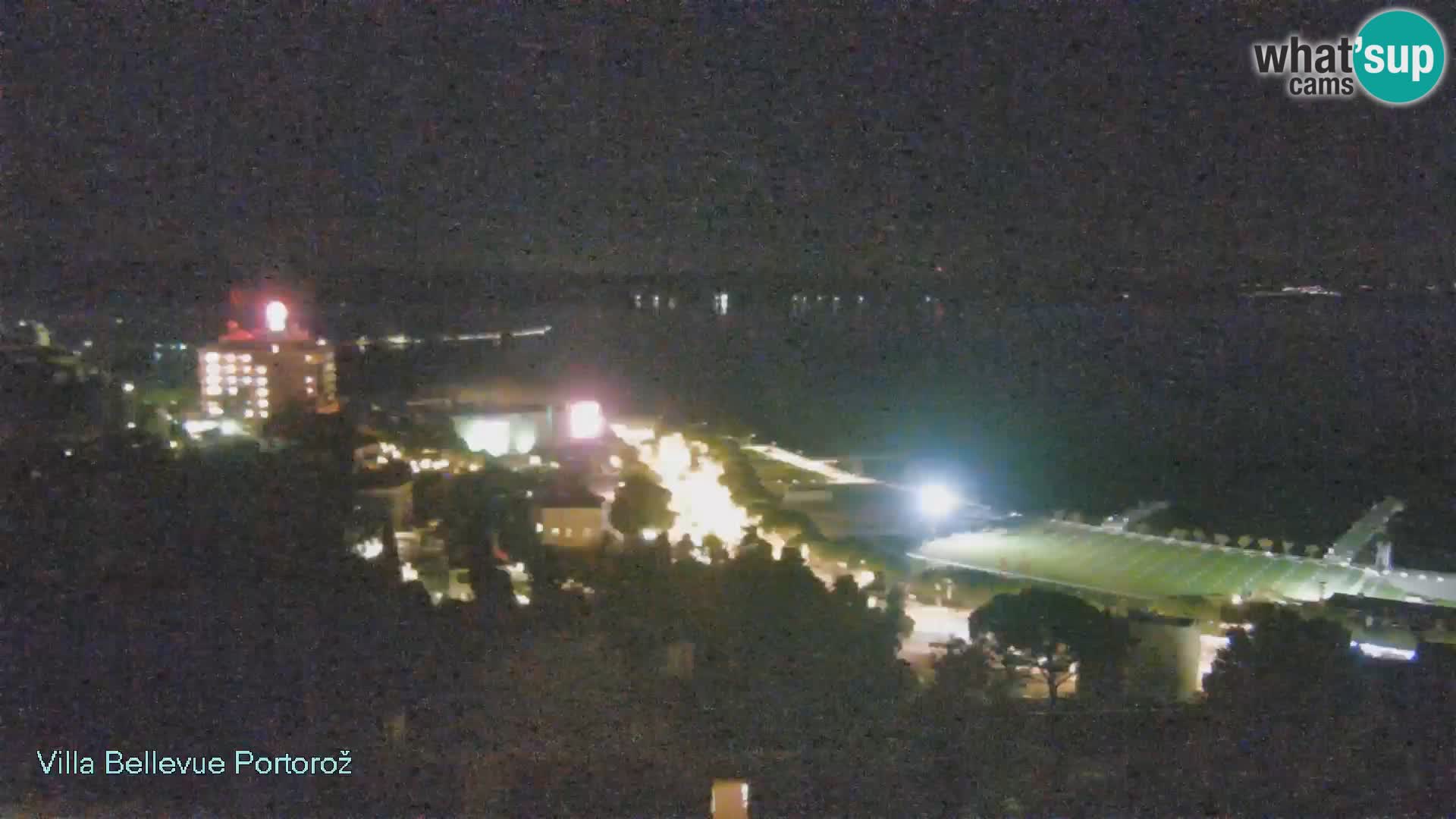 Portorož camera en vivo – Panorama Villa Bellevue