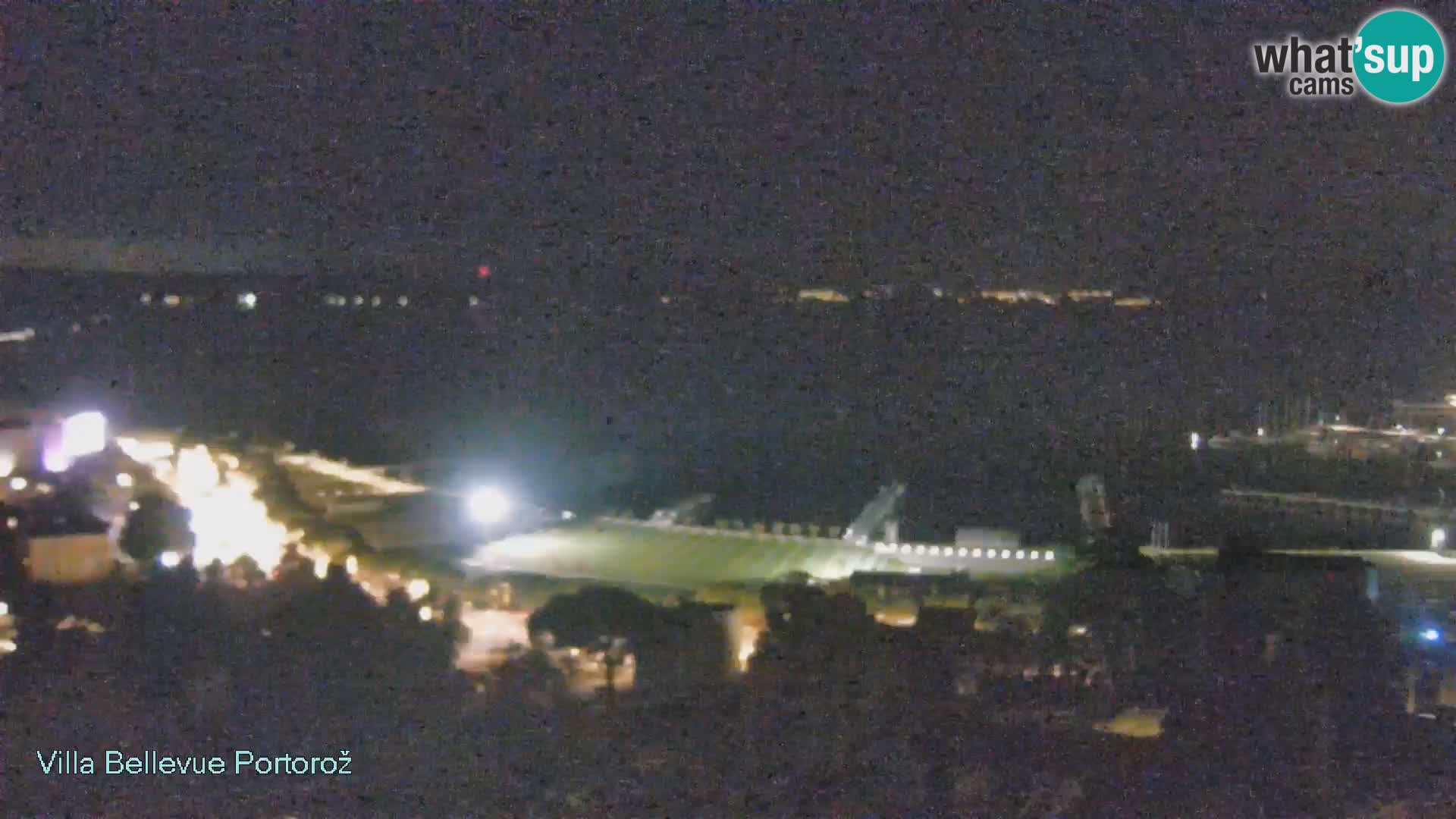 Portorož camera en vivo – Panorama Villa Bellevue