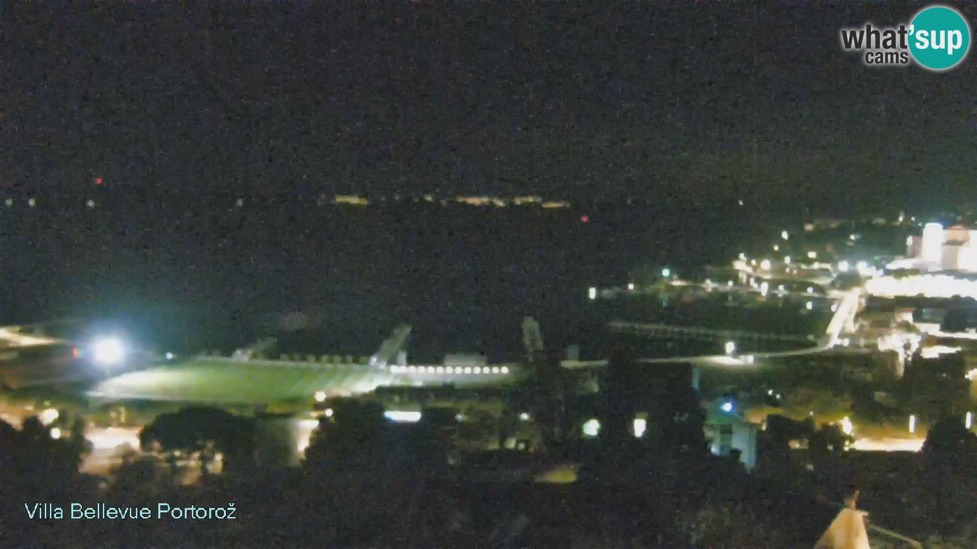 Portorož camera en vivo – Panorama Villa Bellevue