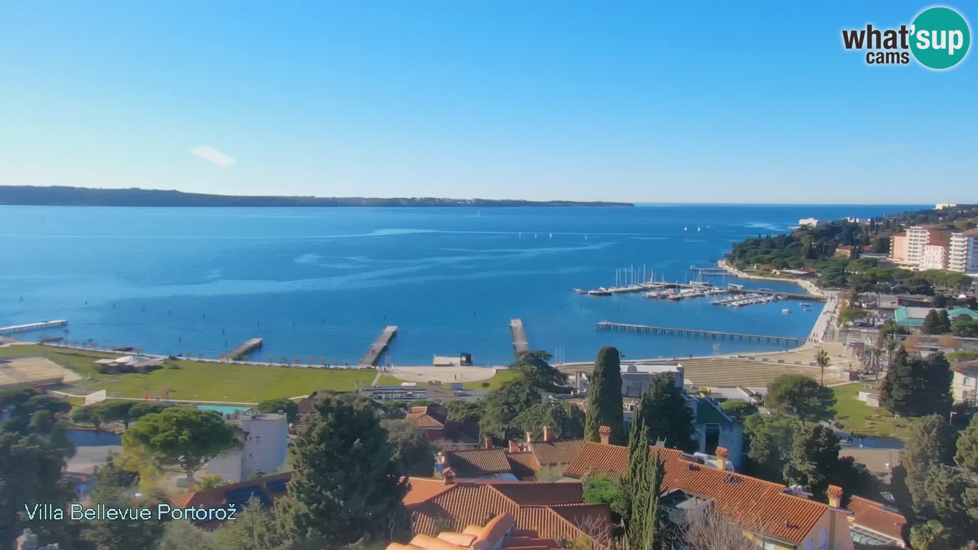 Live Cam Portorož – Panorama Villa Bellevue
