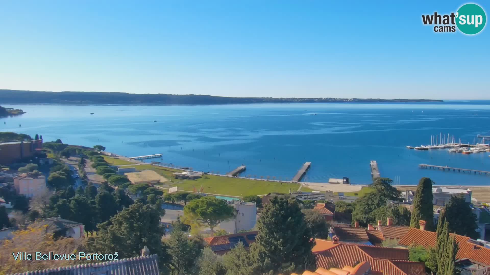 Live Cam Portorož – Panorama Villa Bellevue
