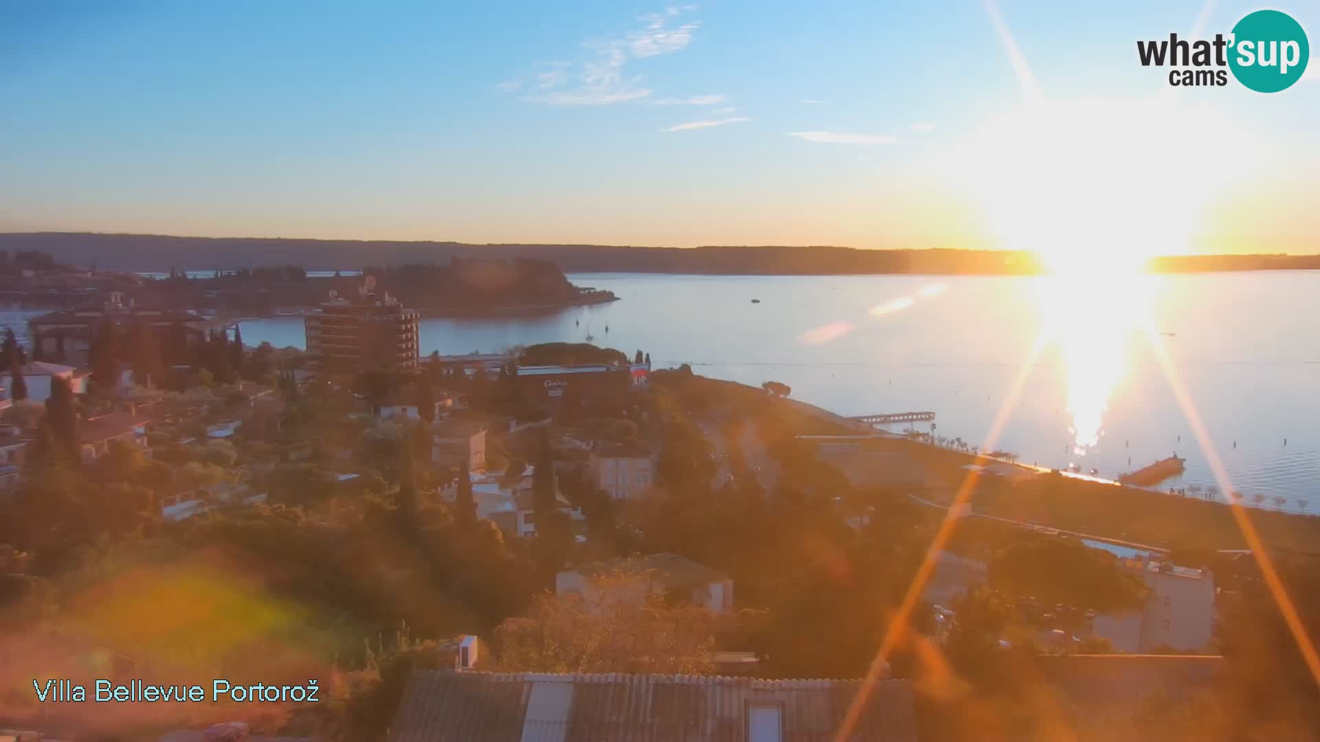 Live Cam Portorož – Panorama Villa Bellevue