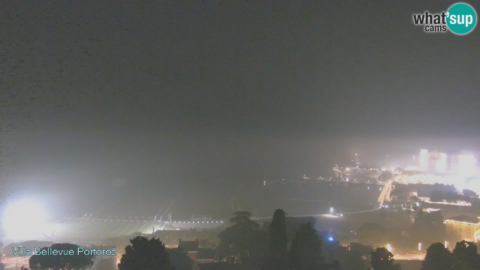 Portorož web kamera &#8211; pogled sa Villa Bellevue