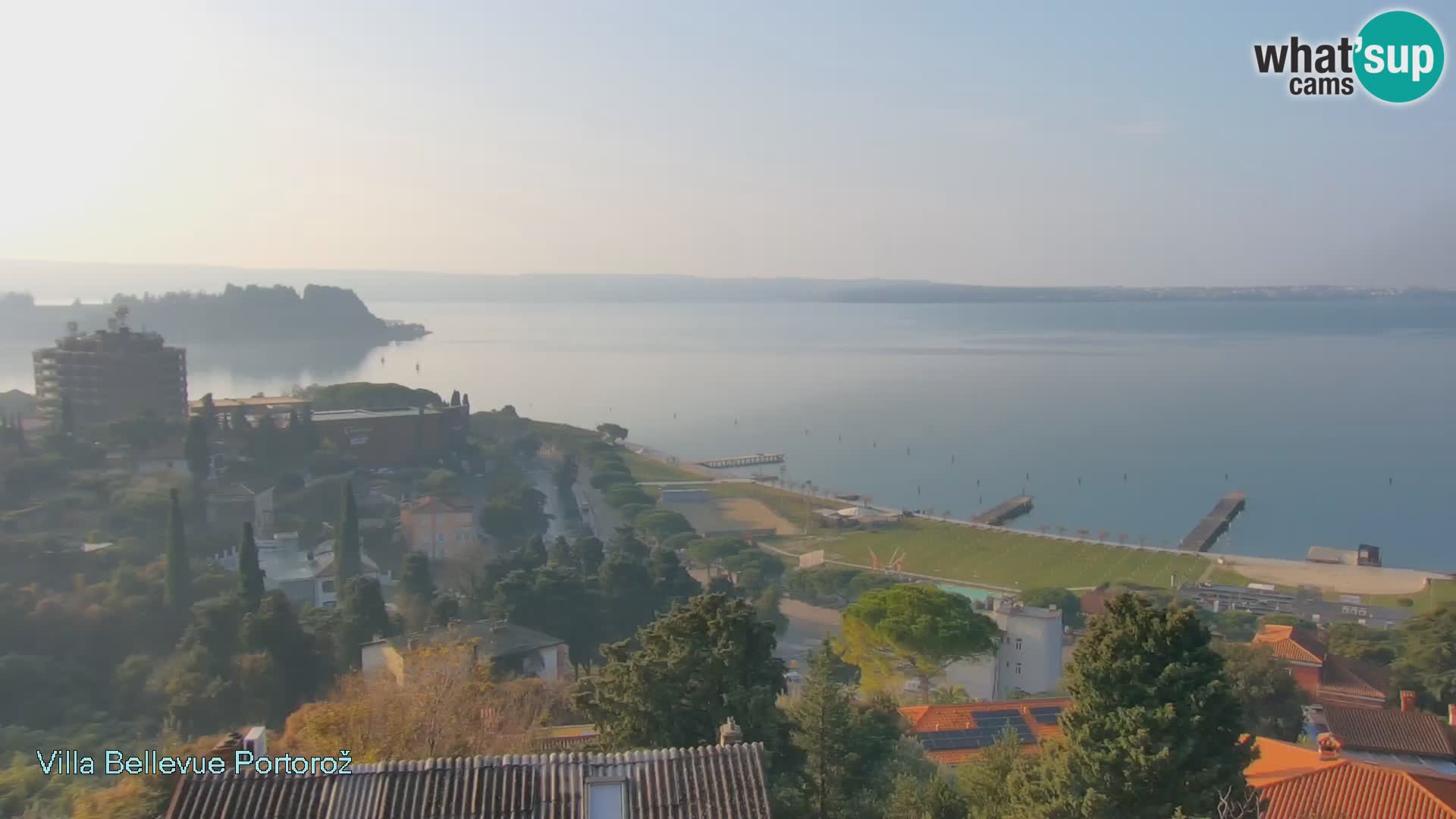 Live Cam Portorož – Panorama Villa Bellevue
