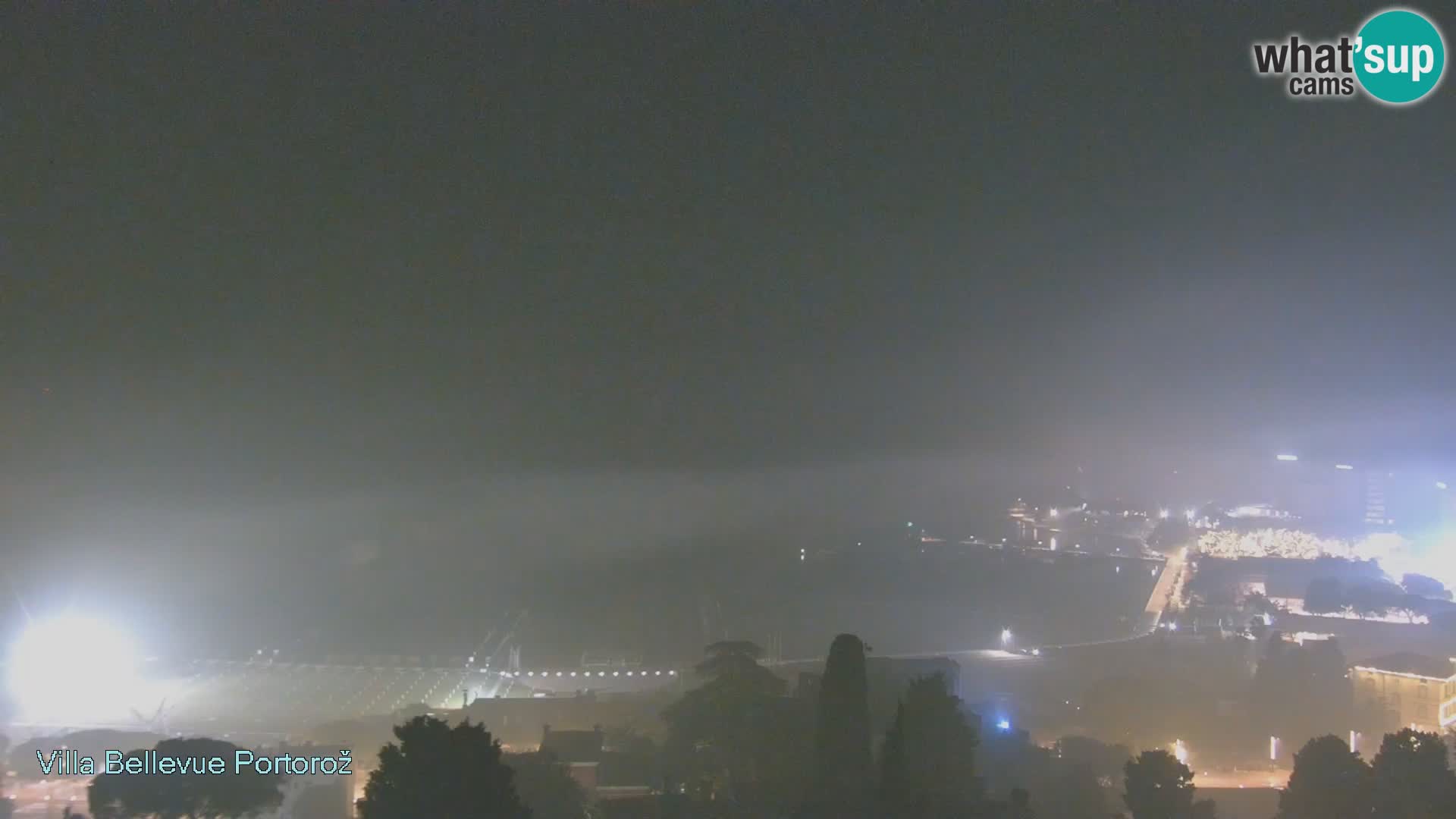 Portorož camera en vivo – Panorama Villa Bellevue