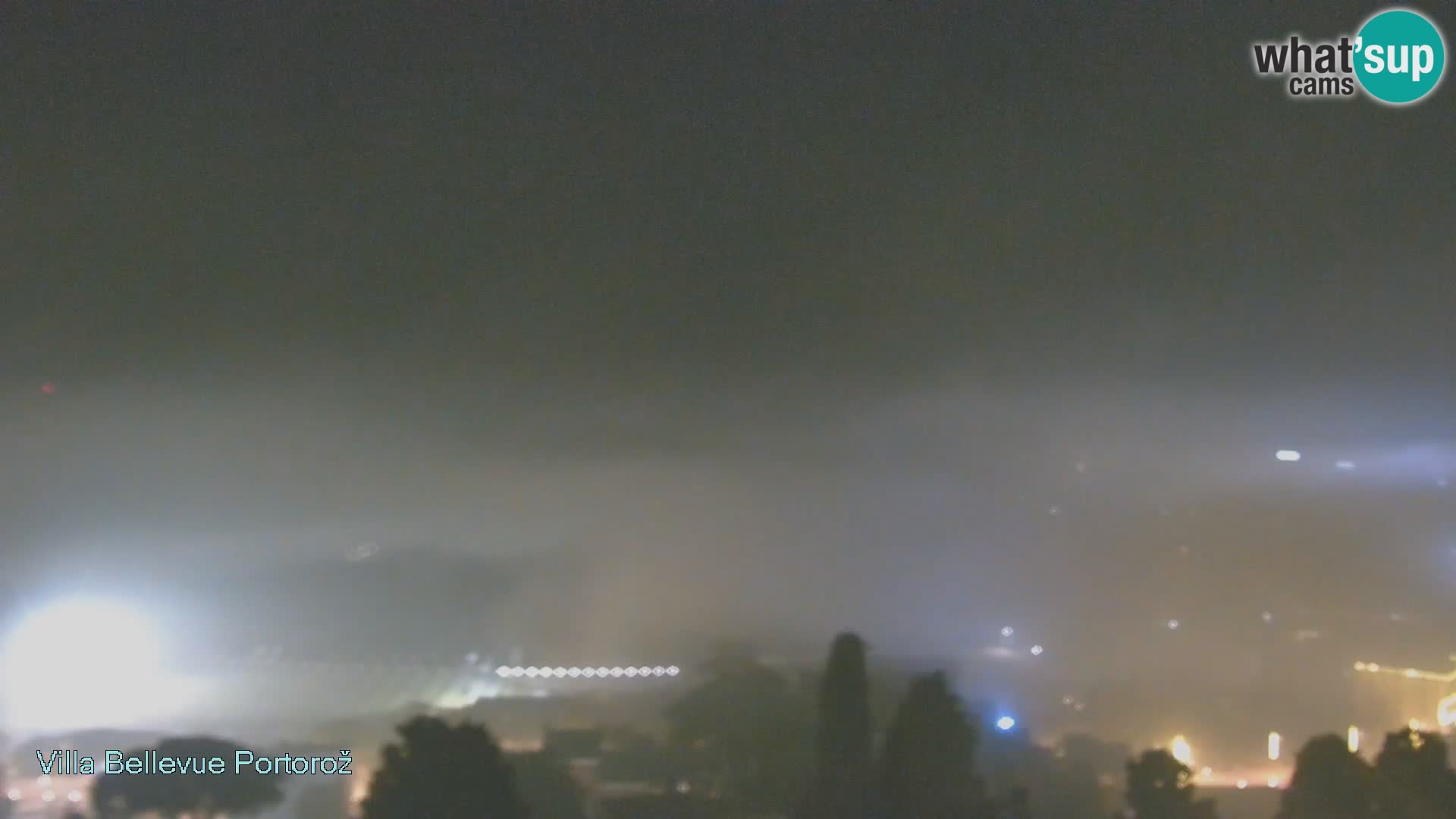 Portorož camera en vivo – Panorama Villa Bellevue