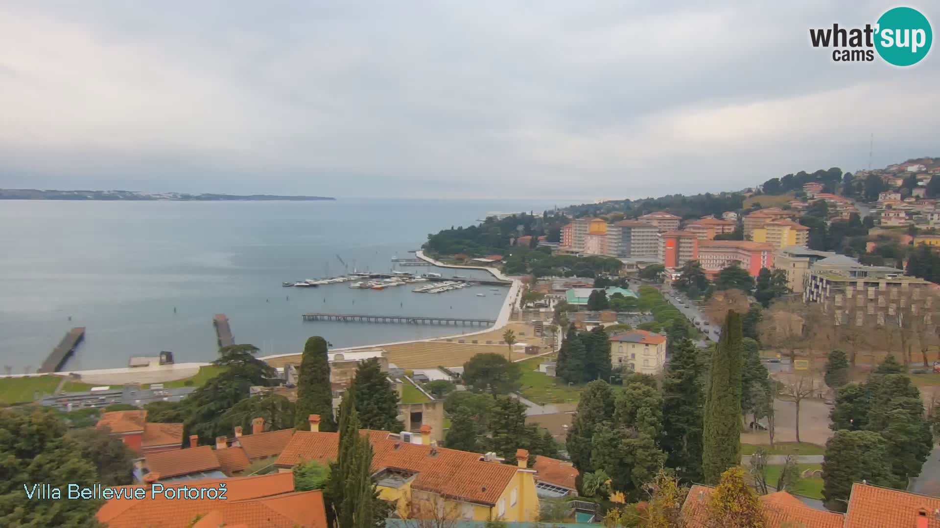 Live Cam Portorož – Panorama Villa Bellevue