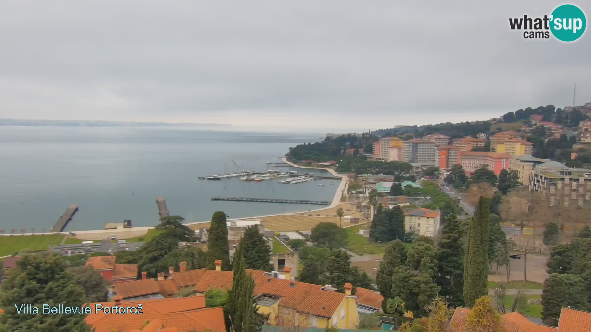 Live Cam Portorož – Panorama Villa Bellevue