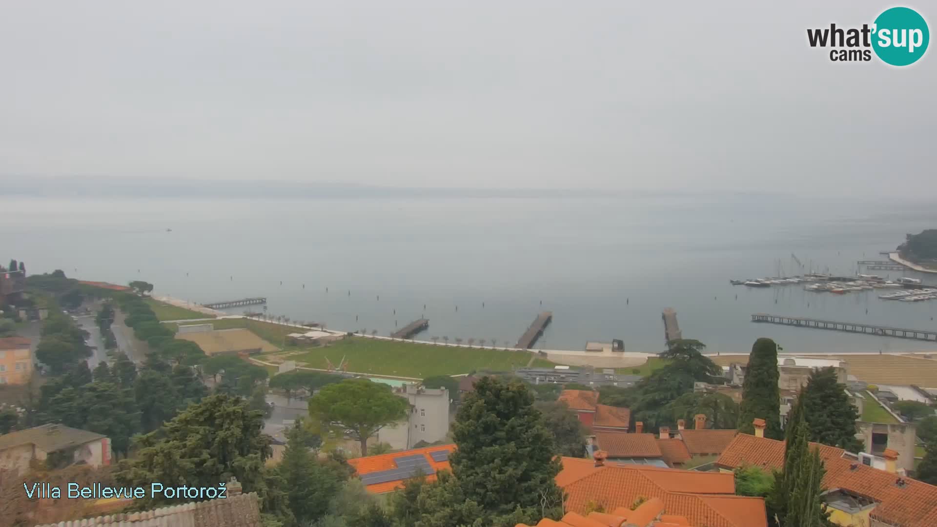 Webcam Portorož – Panorama Villa Bellevue