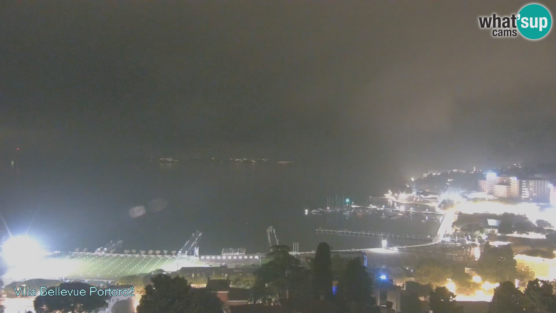 Live webcam Portorož – Panorama dalla Villa Bellevue