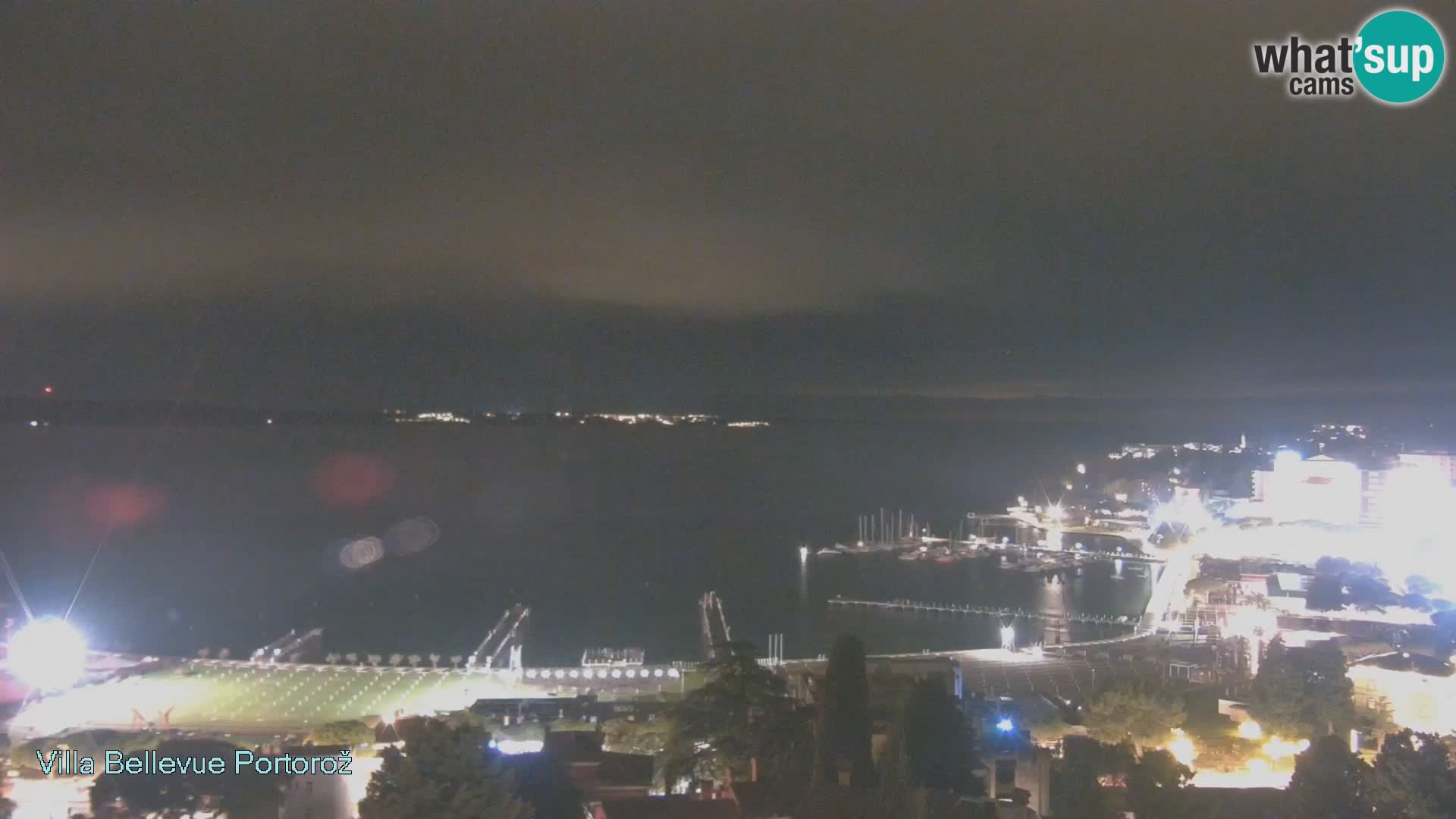 Panorama webcam Portorož – view from Villa Bellevue